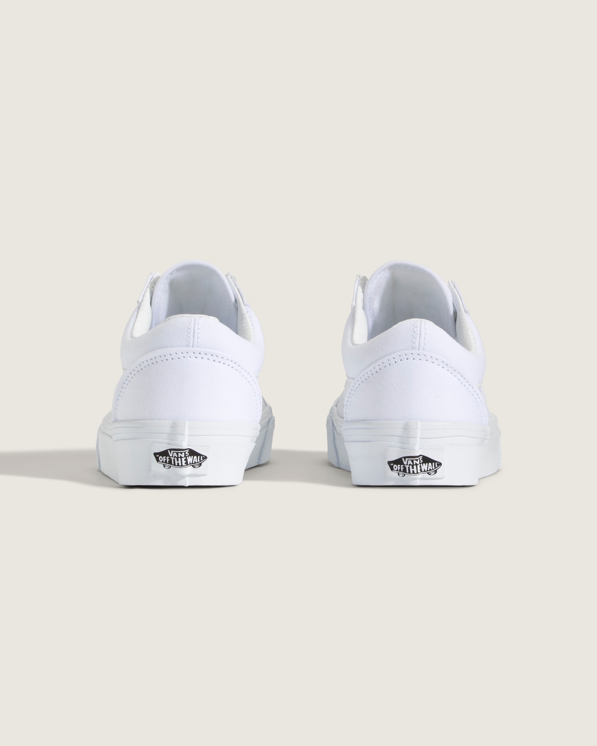 Big Kids Old Skool Shoe VANS True White ALT3