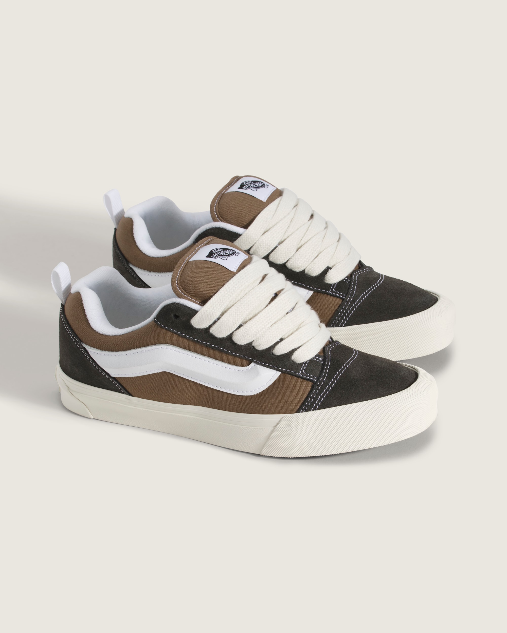 Knu Skool Shoe VANS Light Brown  Dark Brown ALT1