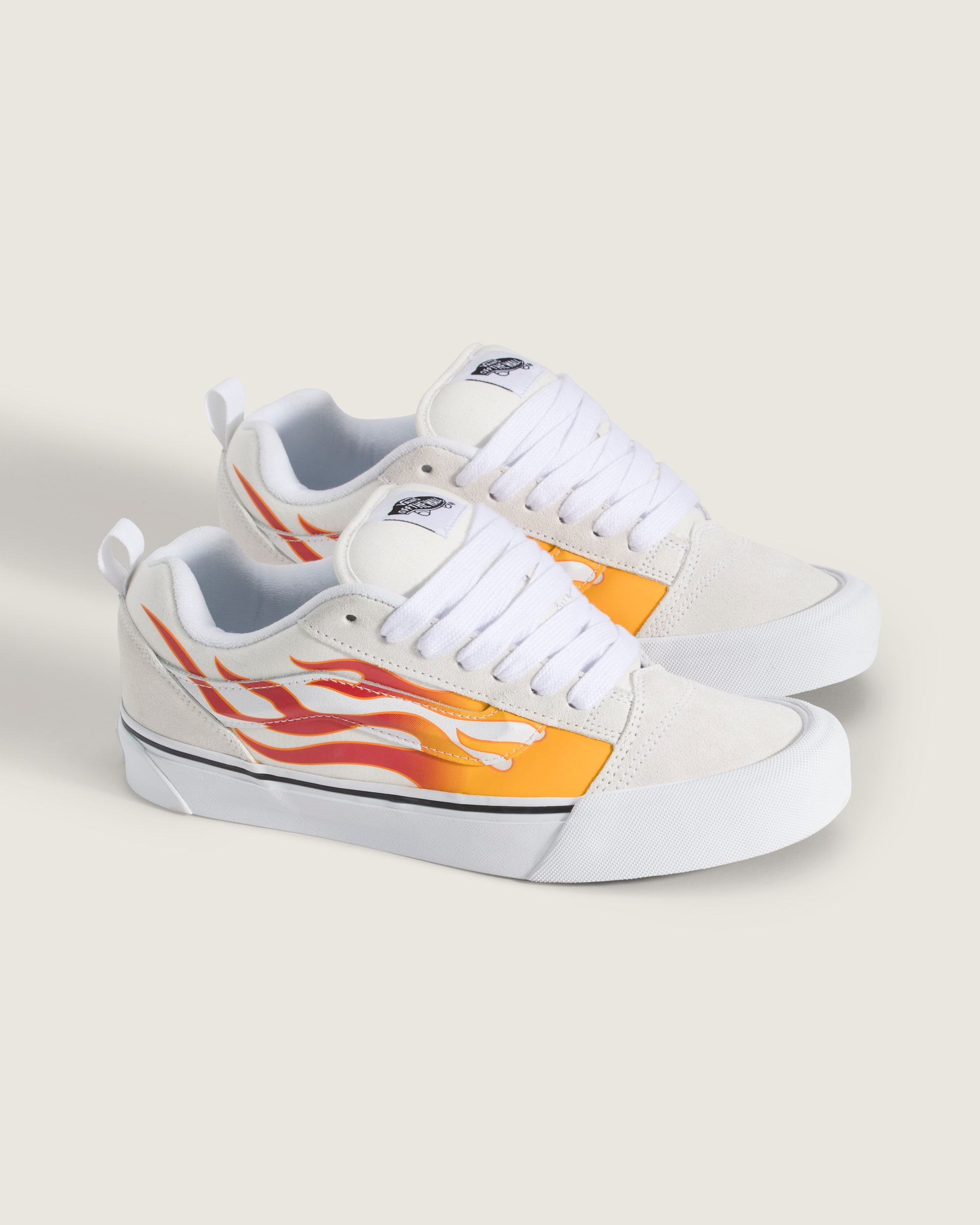 Knu Skool Shoe VANS Flame Red  Orange  Yellow ALT1