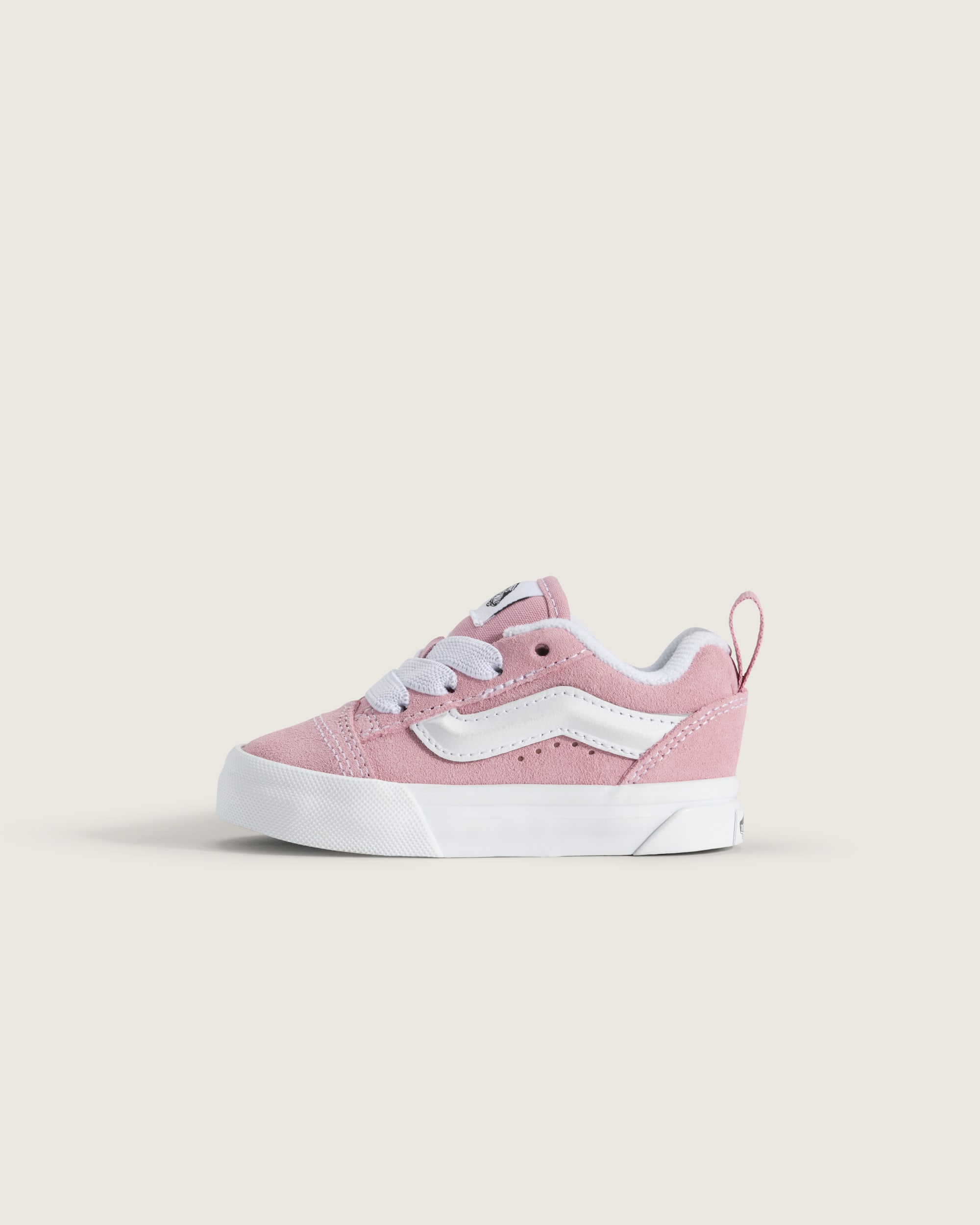 Toddler Knu Skool Shoe VANS Dawn Pink  True White HERO
