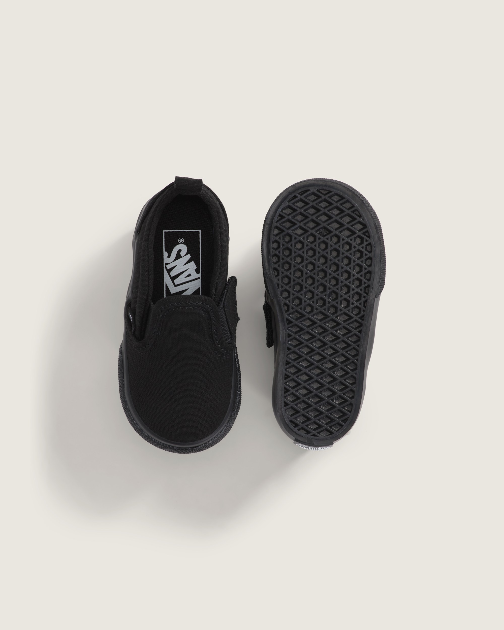 Toddler Classic SlipOn V Shoe VANS Black ALT2