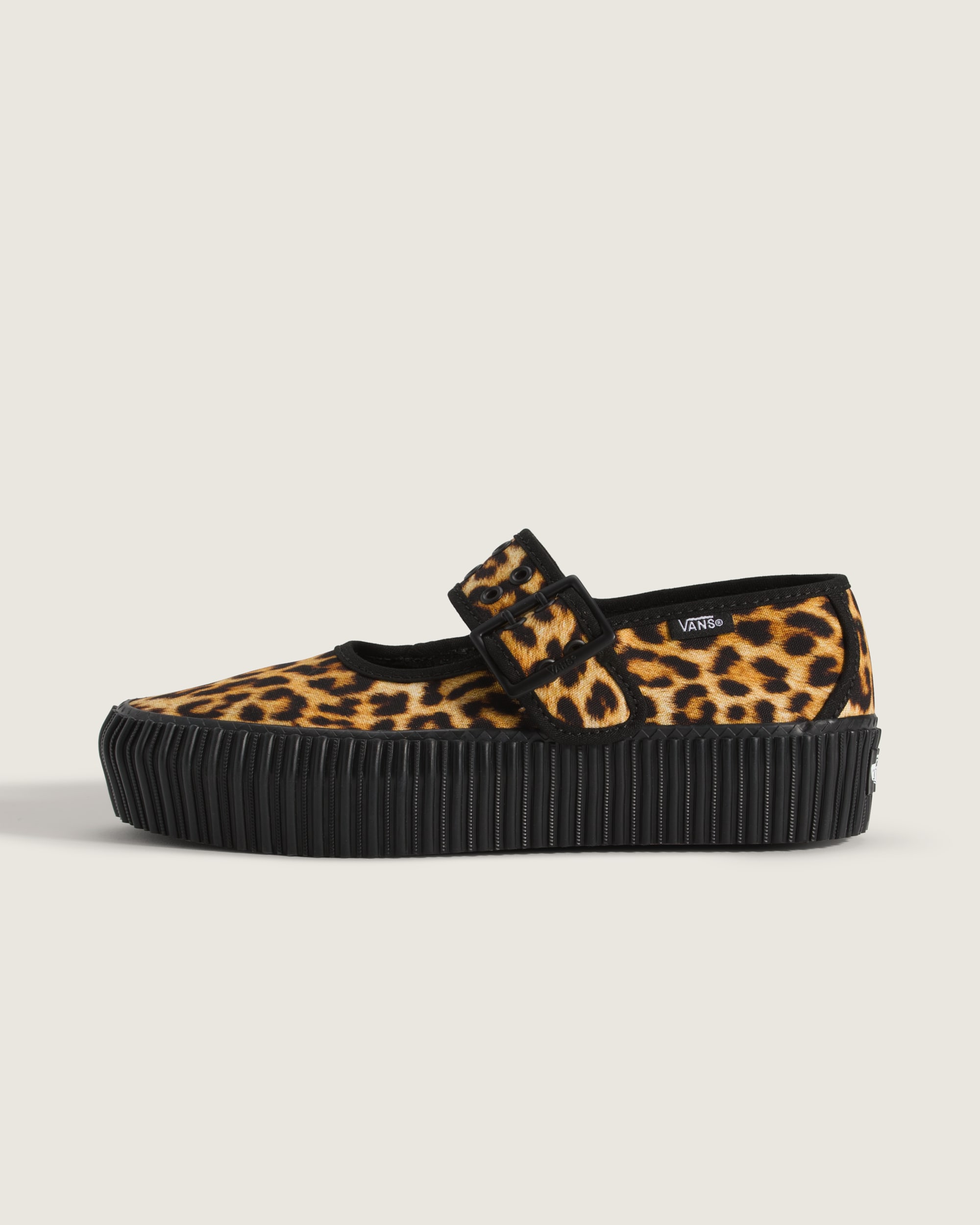 Mary Jane Creeper Shoe VANS Leopard  Black HERO