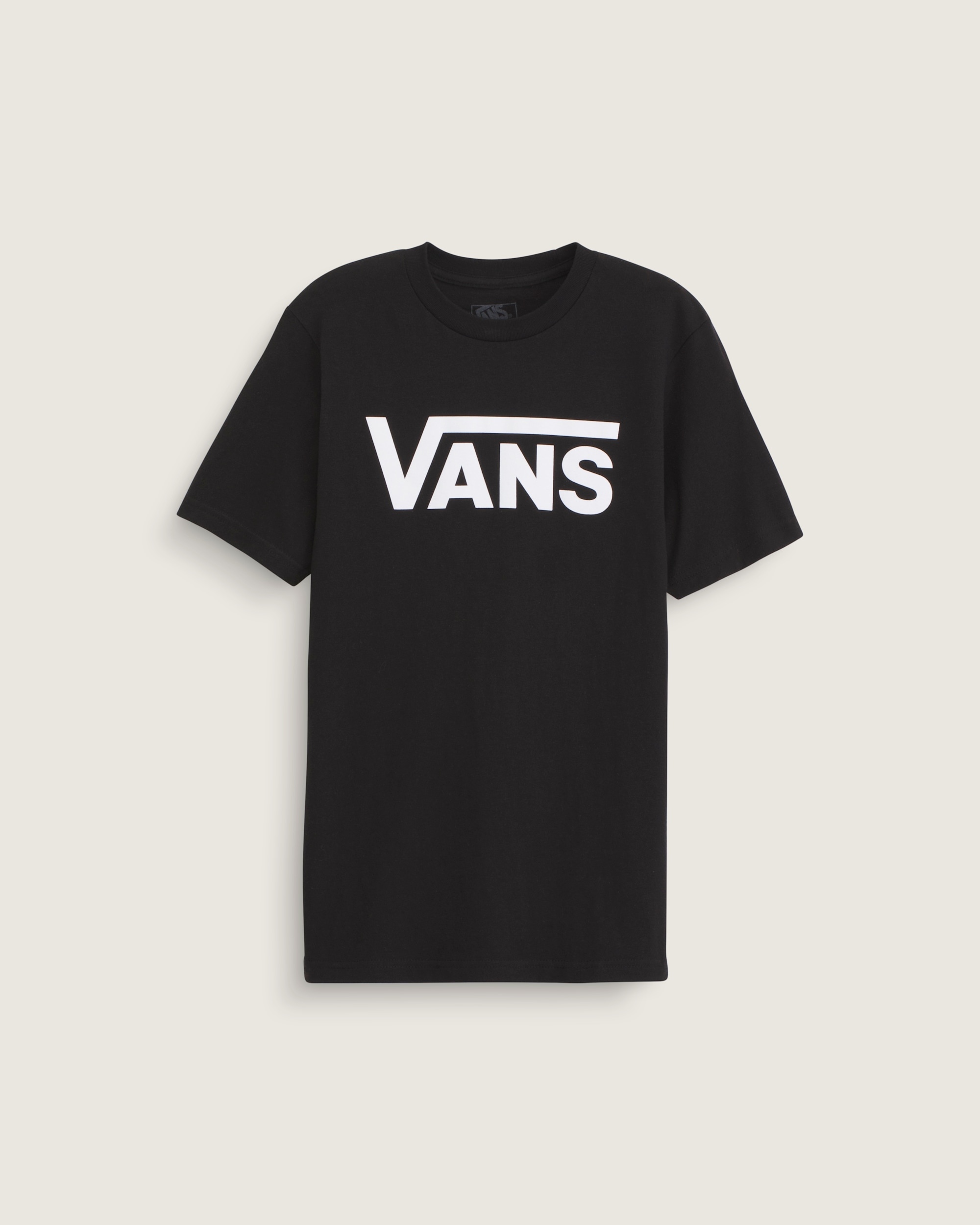 Kids Vans Classic TShirt VANS Black  White HERO