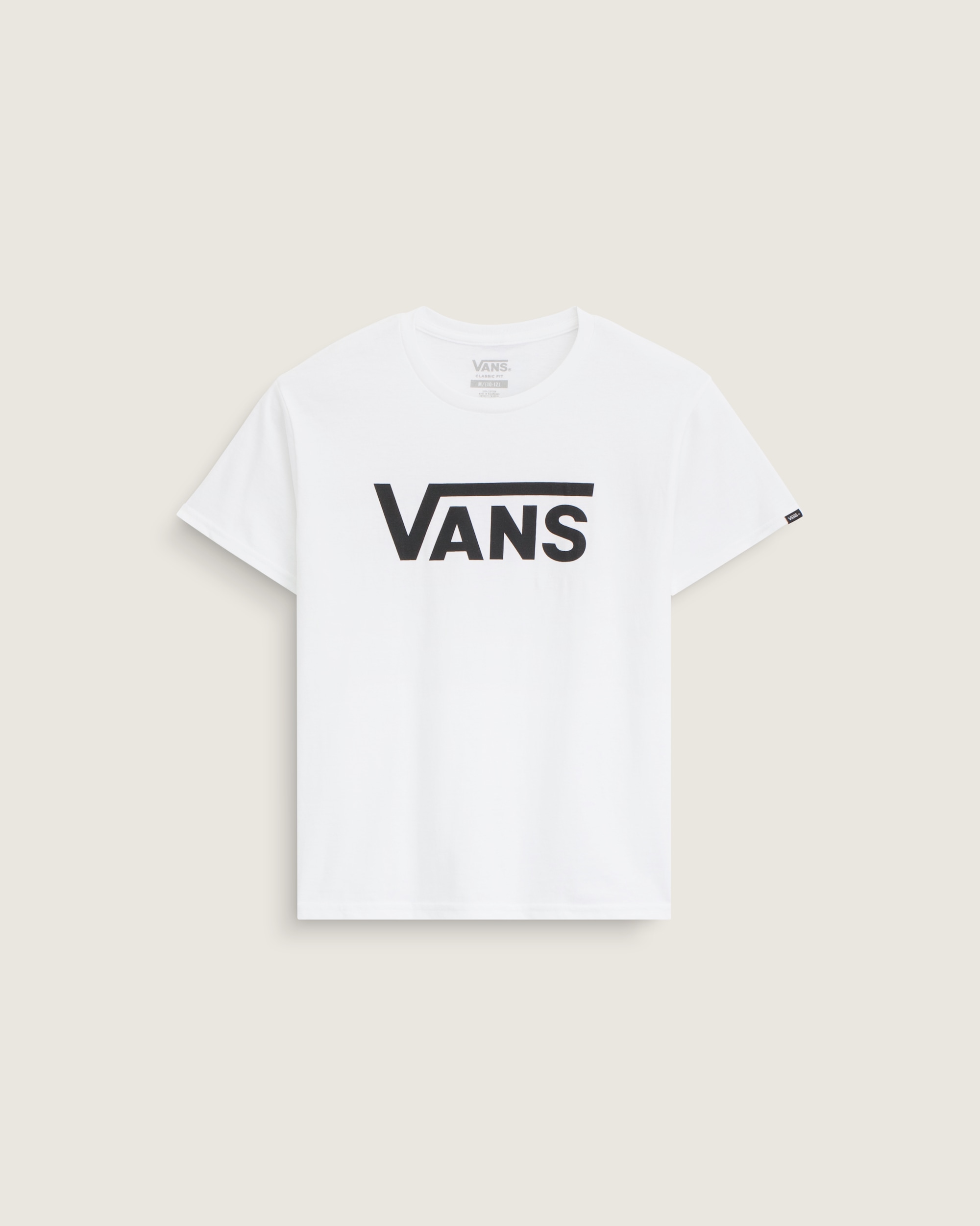 Kids Vans Classic TShirt VANS White  Black HERO