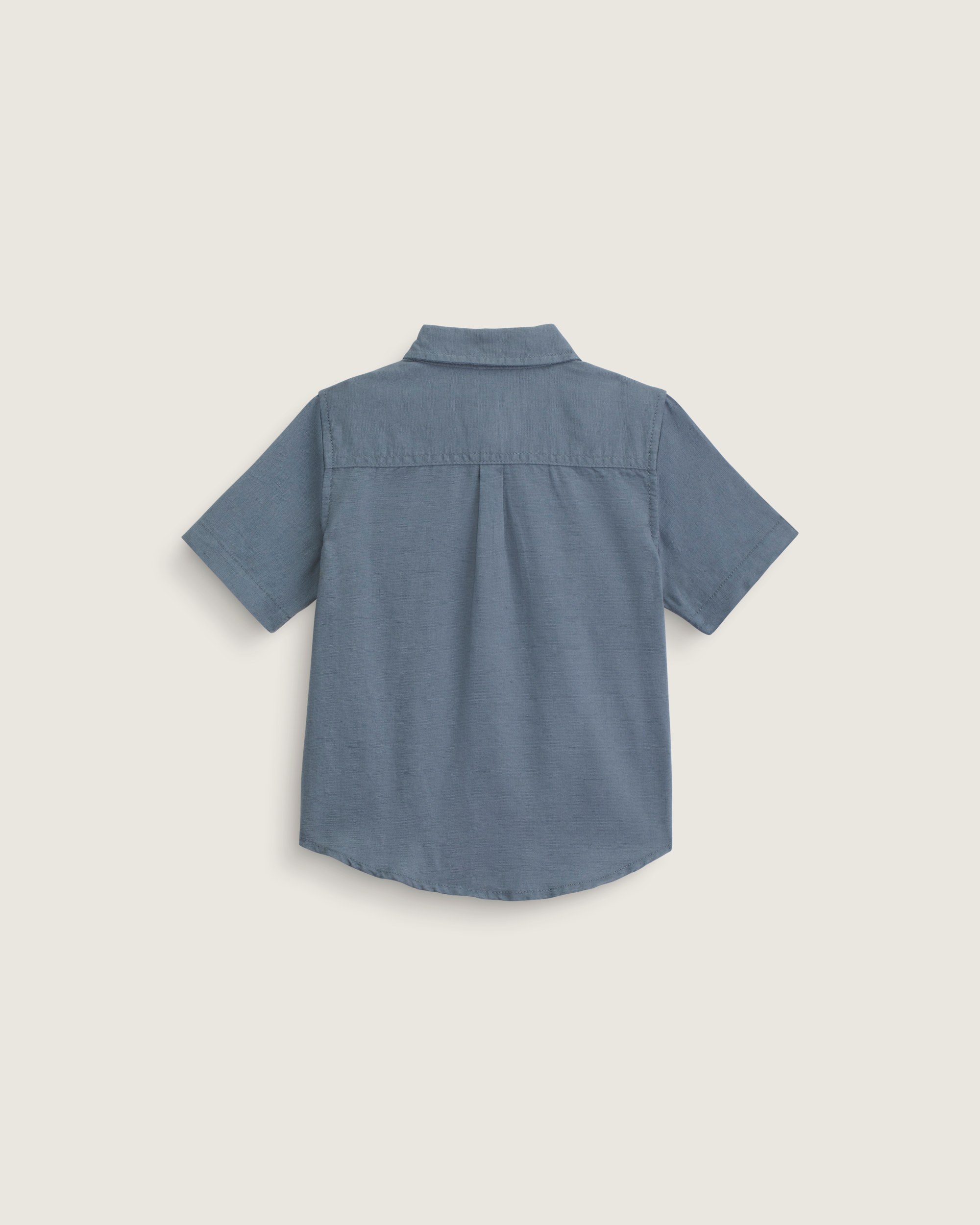 Little Kids Lawson Solid Woven Shirt VANS Grey Blue ALT1