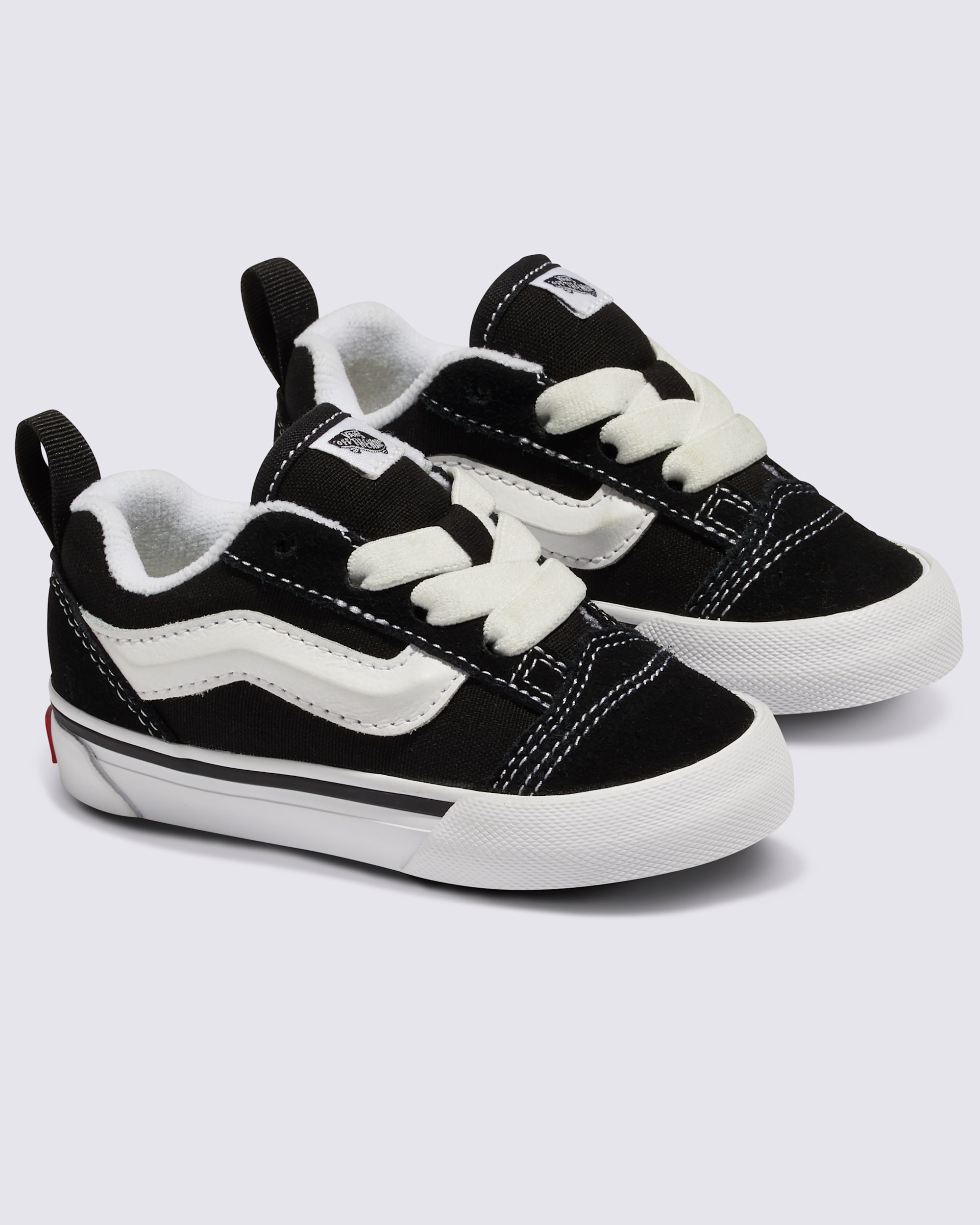 Toddler Knu Skool Shoe VANS Black  White ALT3