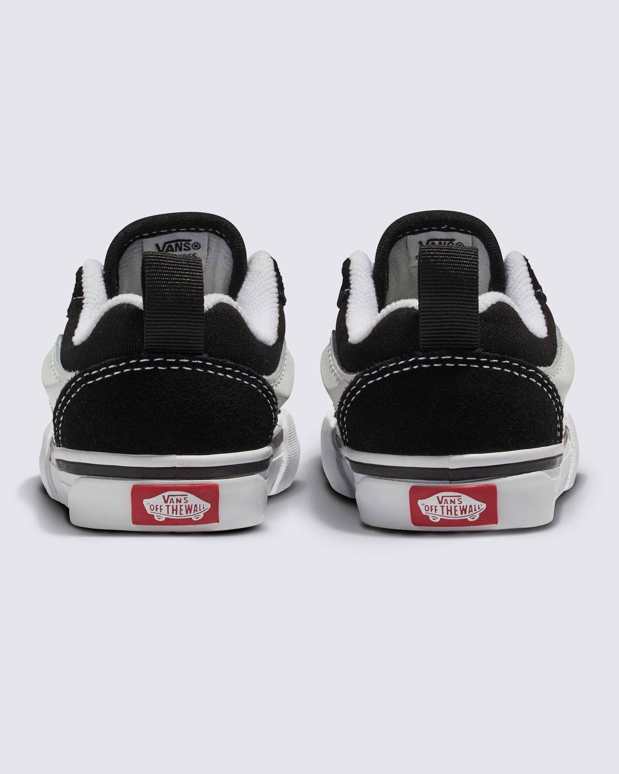 Toddler Knu Skool Shoe VANS Black  White ALT5