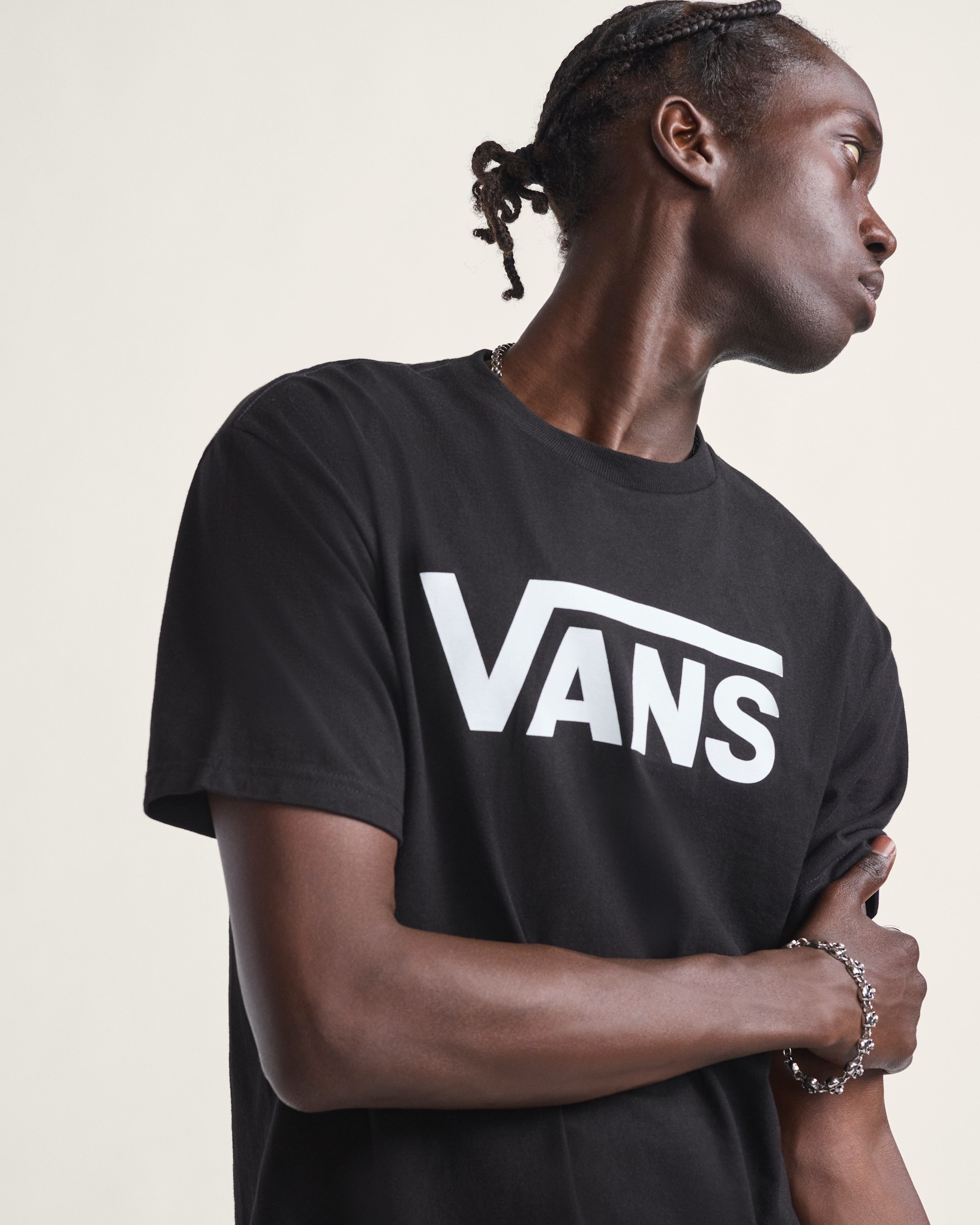Vans Classic TShirt VANS Black  White ALT3