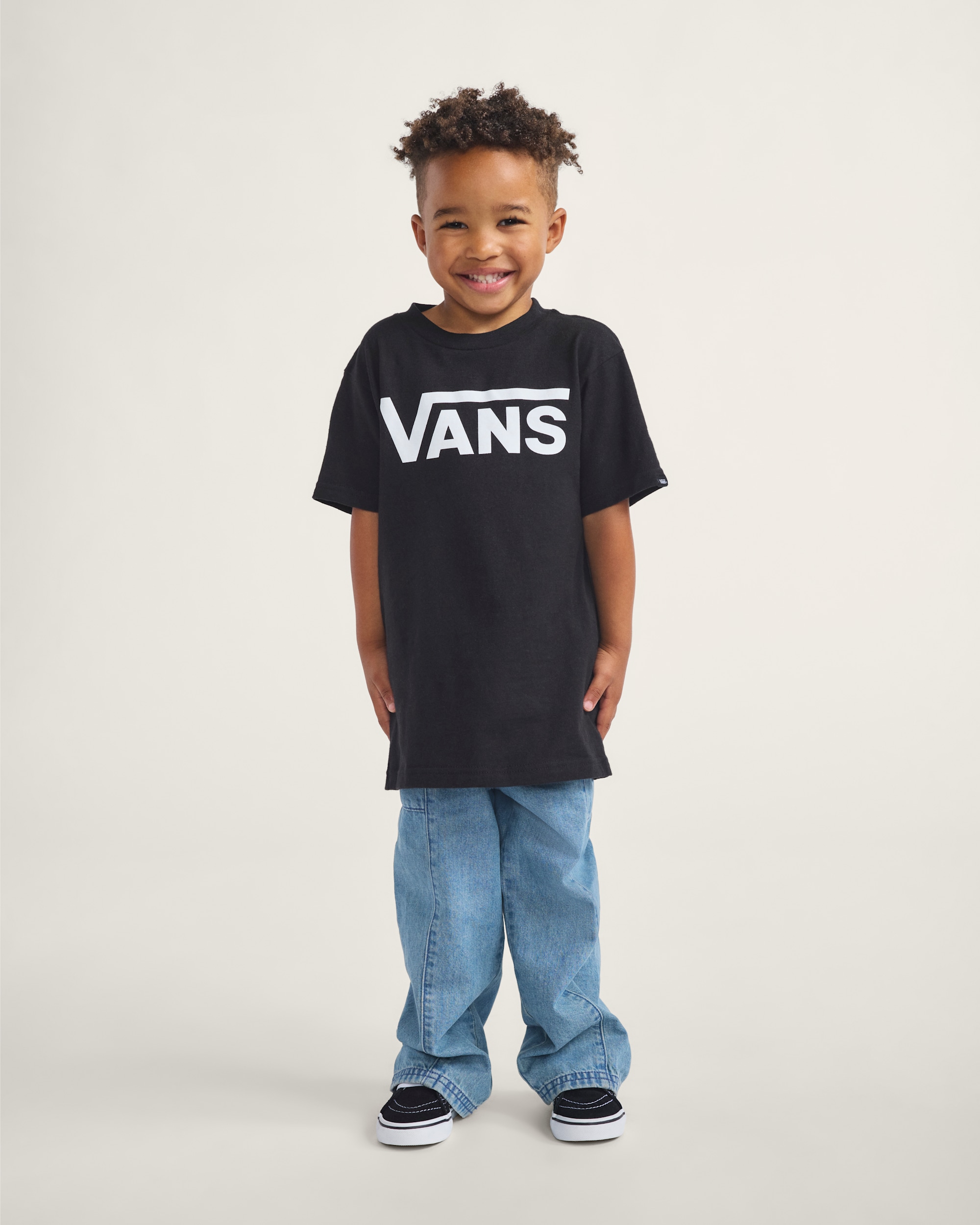 Vans | Toddler Vans Classic Kids Black/White T-Shirt