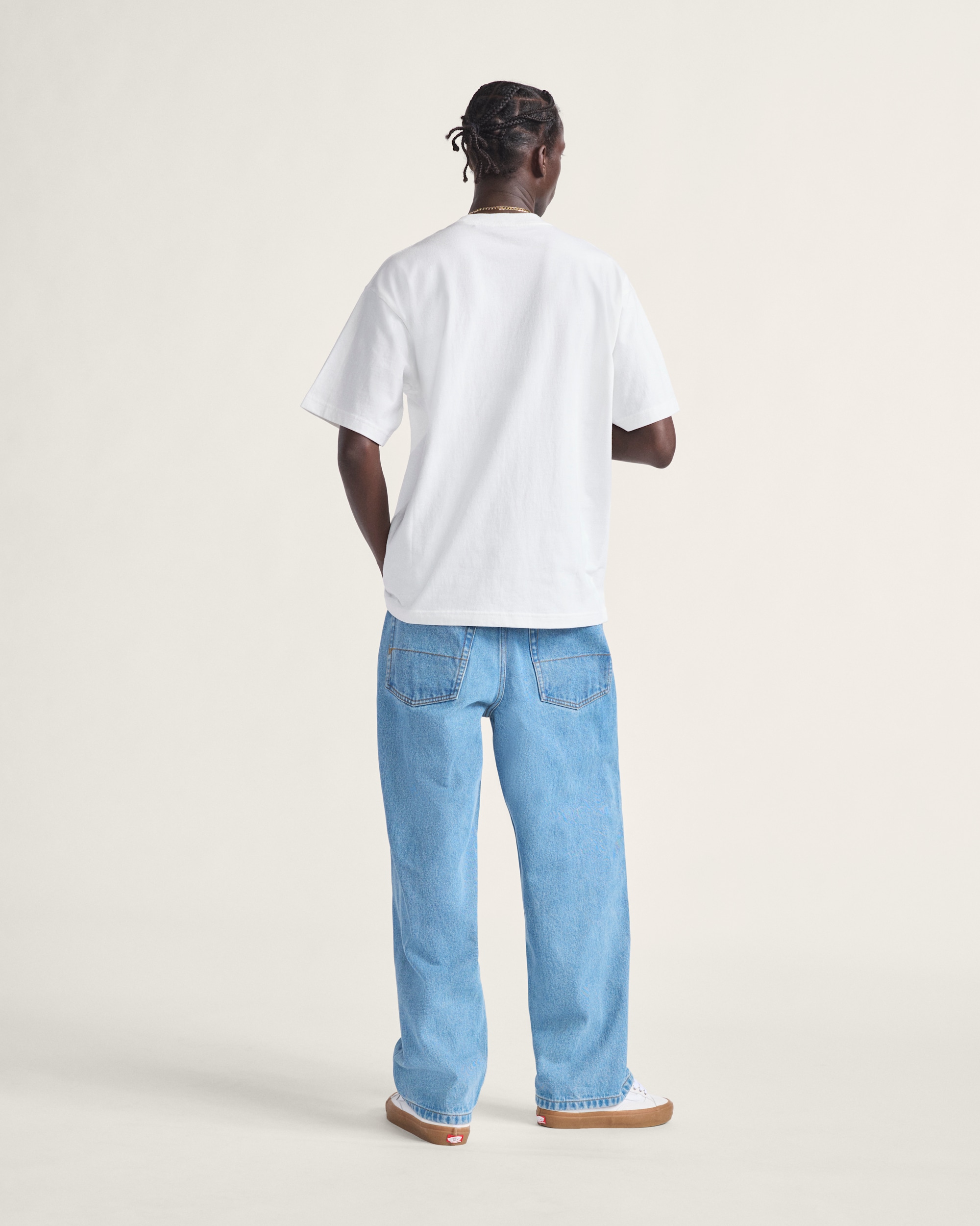 Check5 Baggy Denim Pants VANS Stonewash Blue ALT3