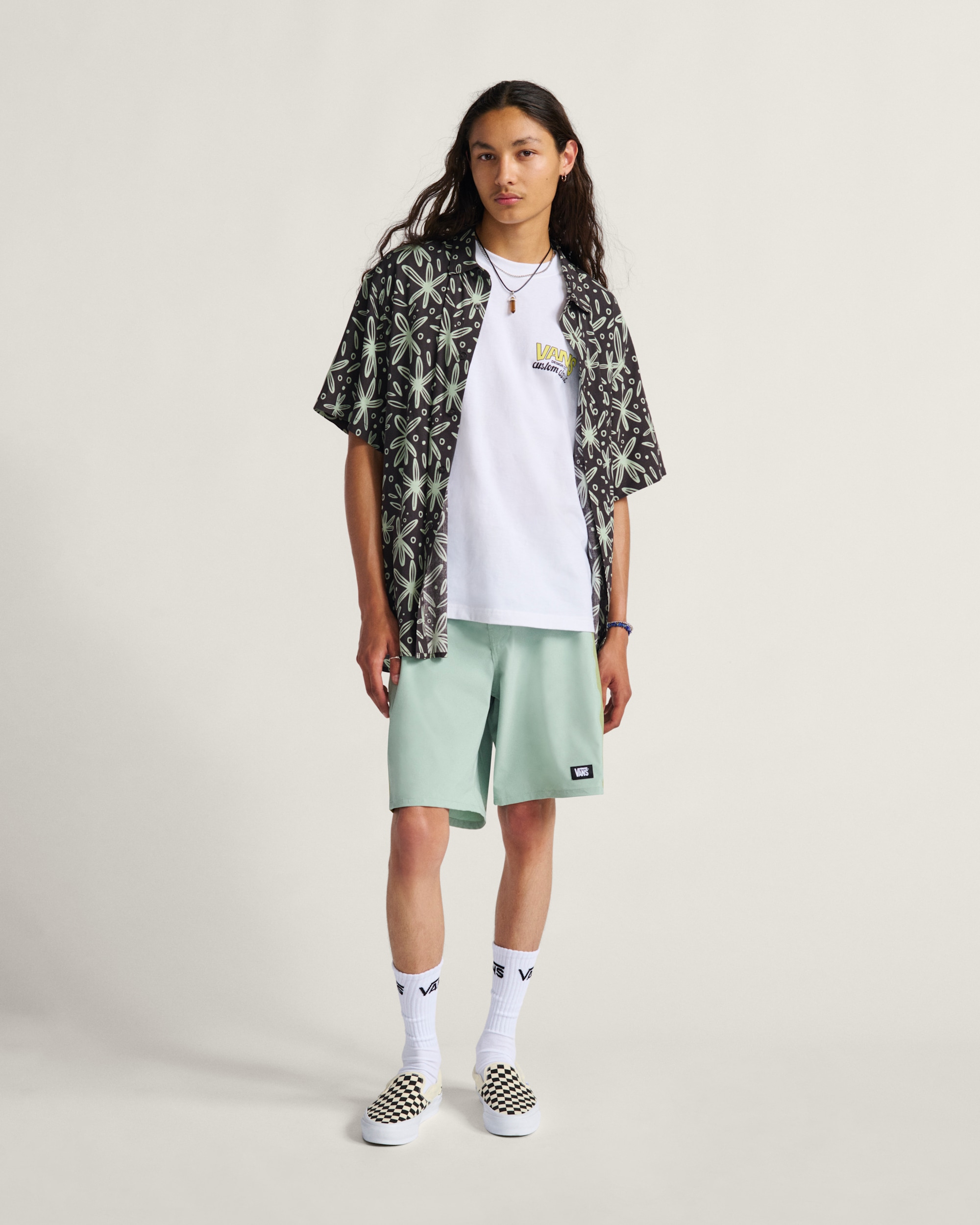 Havenrock TShirt VANS Phantom Black  White ALT2