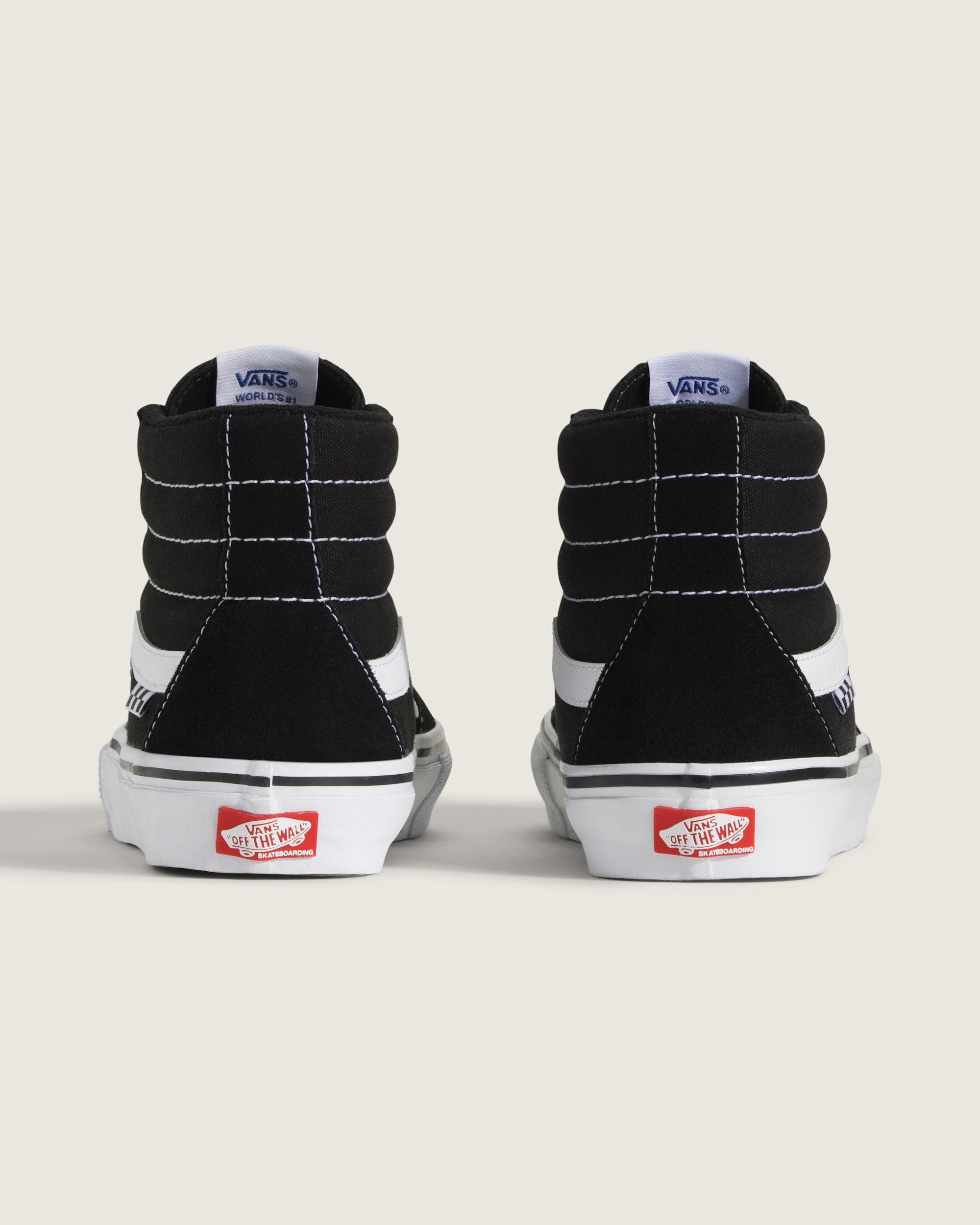 Skate Sk8Hi Shoe VANS Black  White ALT3