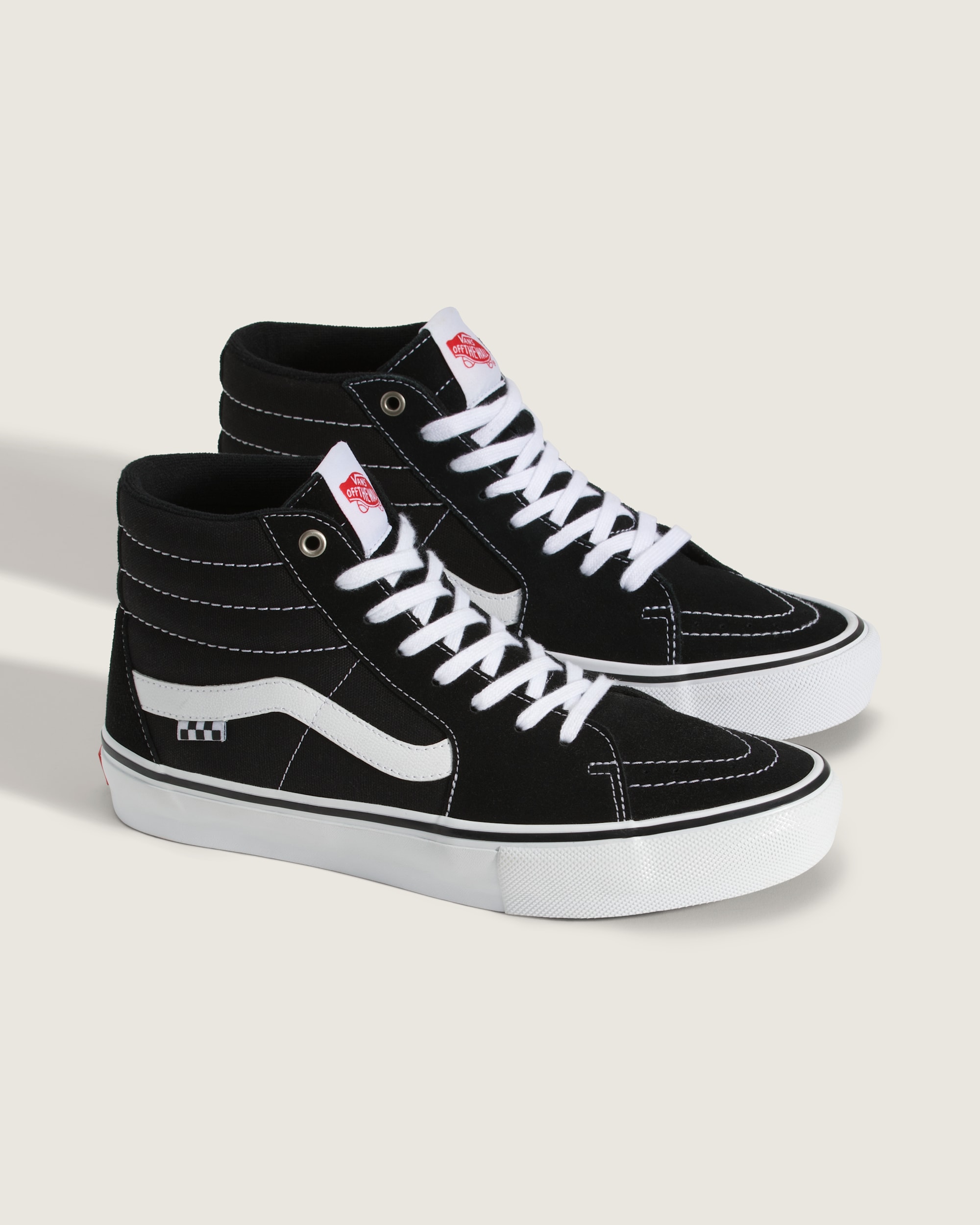 Skate Sk8Hi Shoe VANS Black  White ALT1