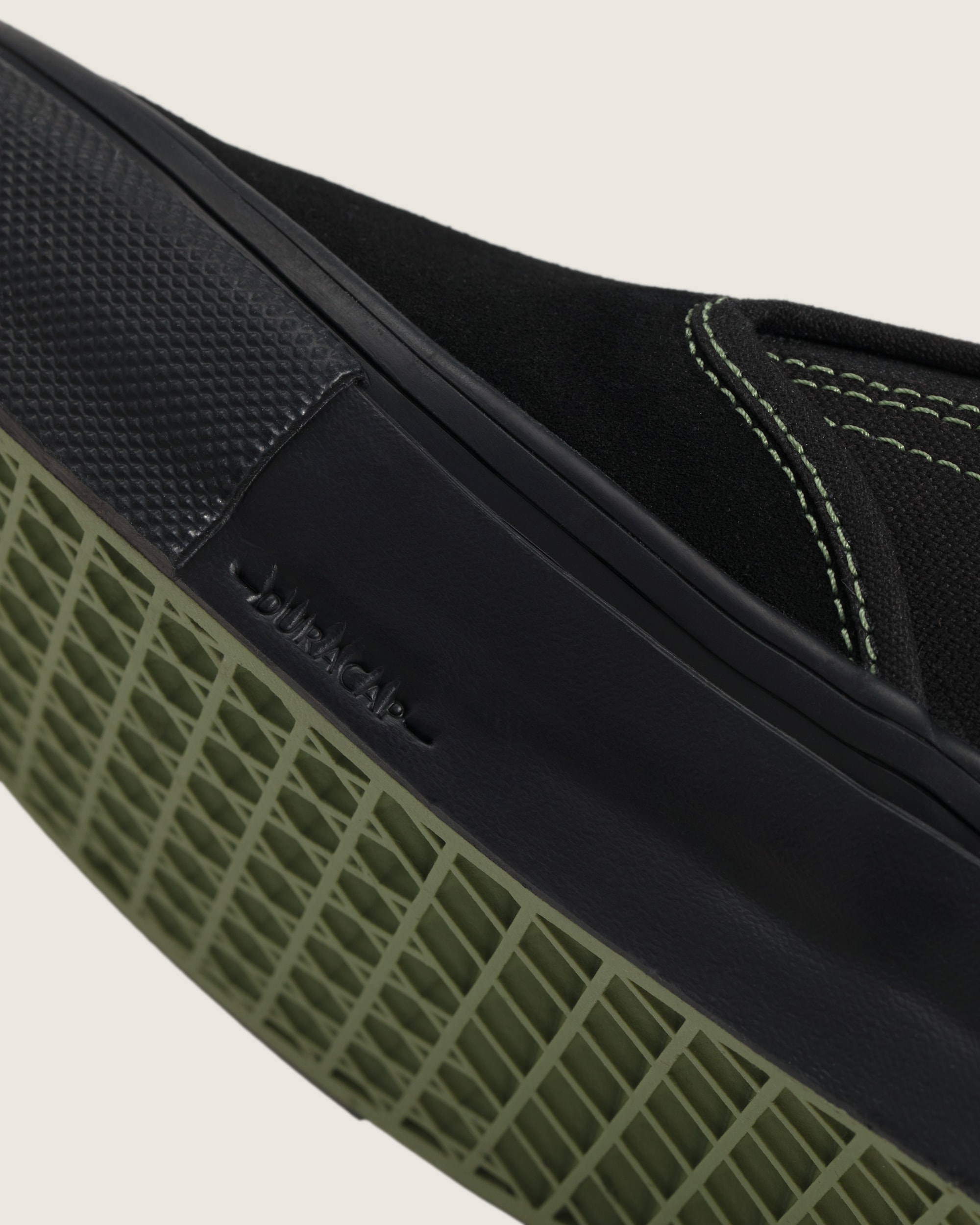 Skate SlipOn Shoe VANS Black  Olive Green ALT5