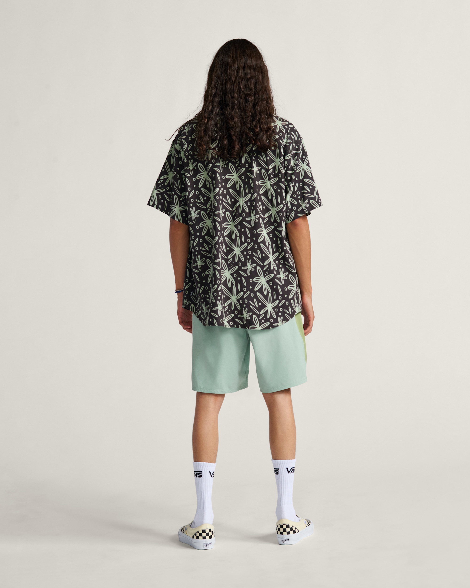 Daily 18 Boardshorts VANS Grey Olive Green ALT2