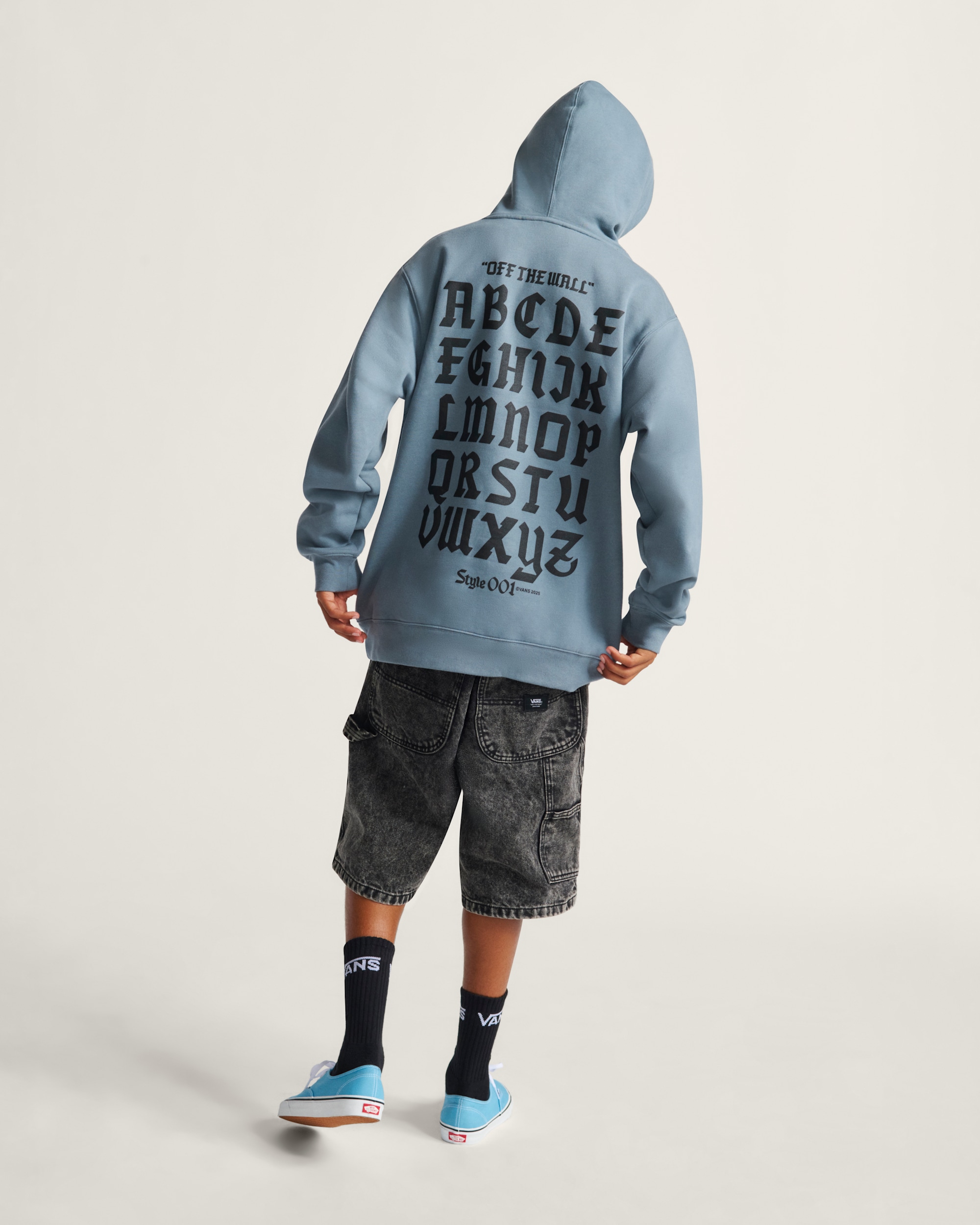 Style 001 Pullover Hoodie VANS Stormy Weather Blue ALT5