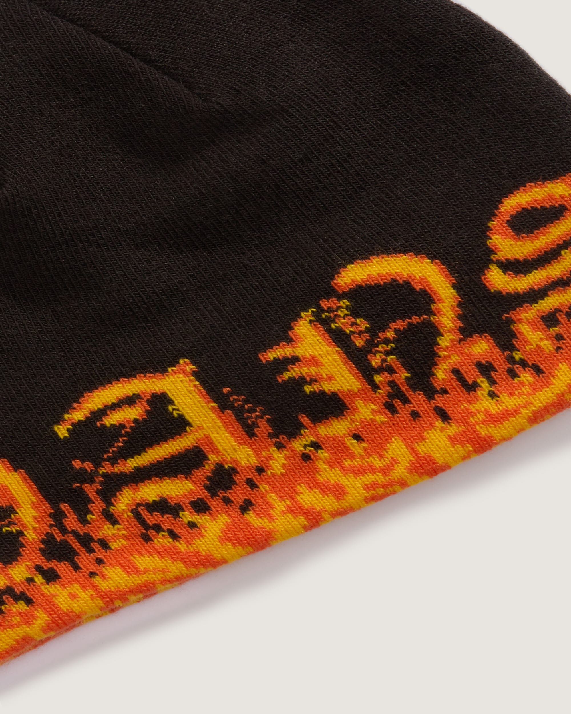 Kids Hovley Beanie VANS Black  Flame Red ALT2