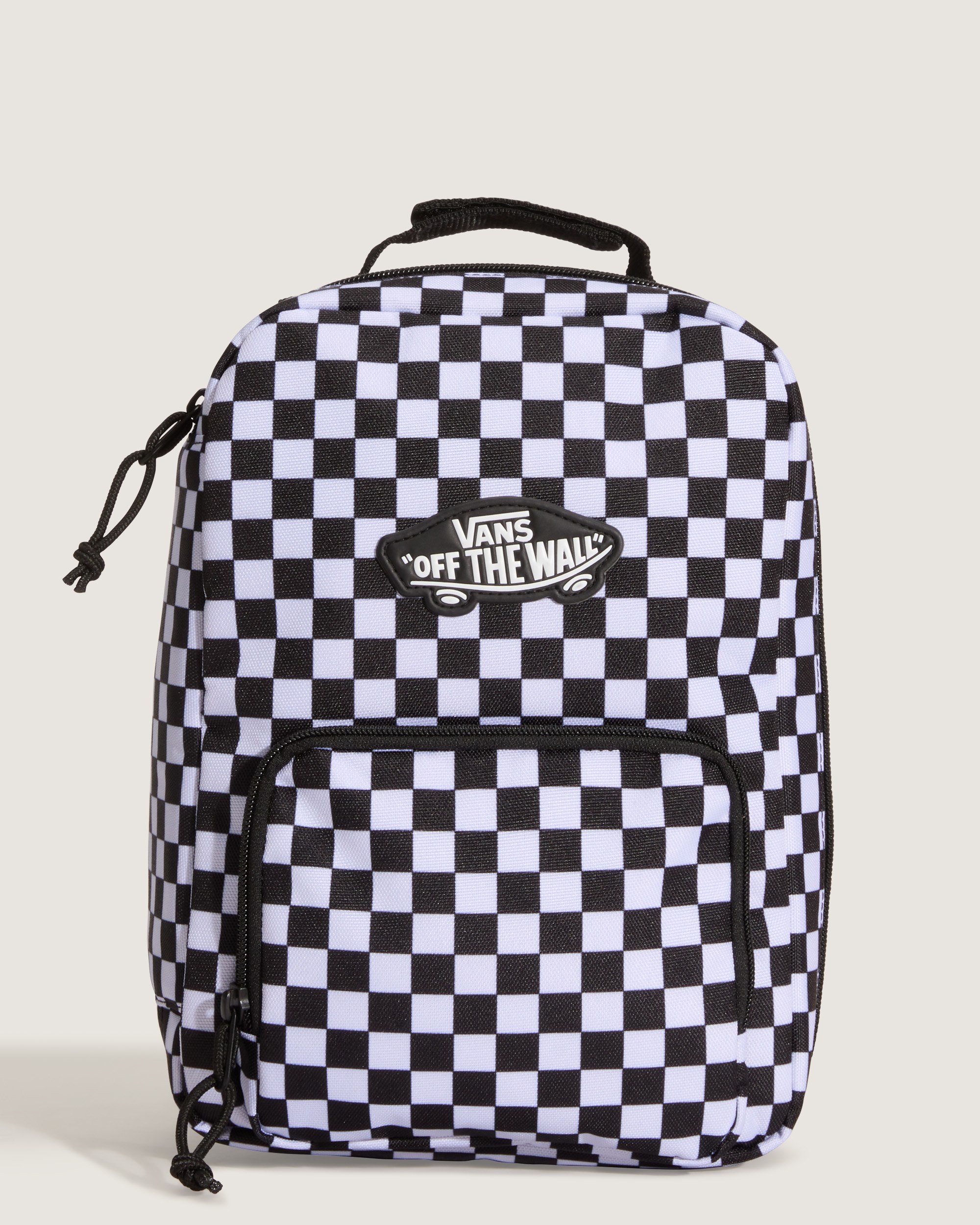 Kids Checkerboard Old Skool Lunch Bag VANS Black  White HERO