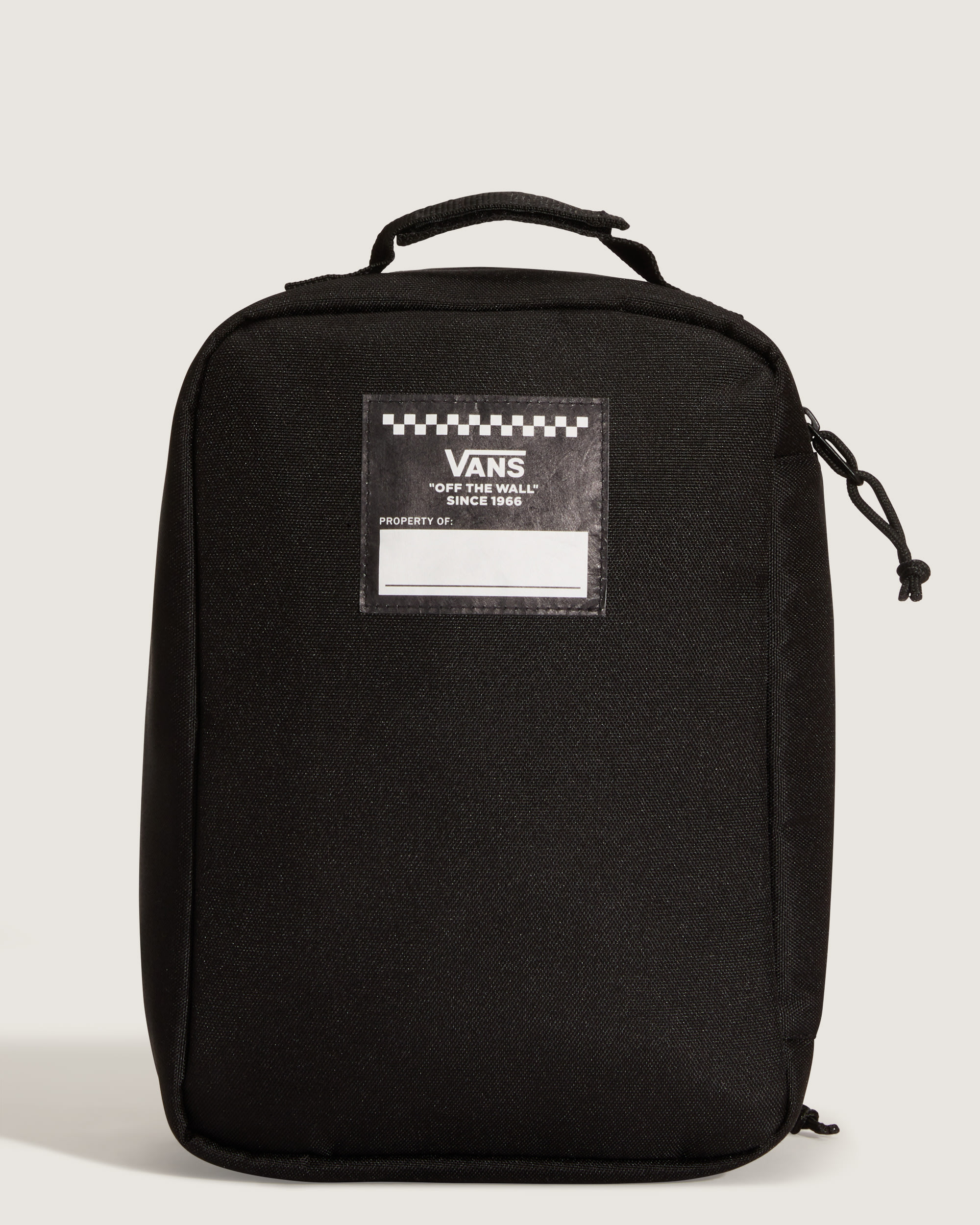 Old Skool Lunch Bag VANS Black  Flame Red ALT1