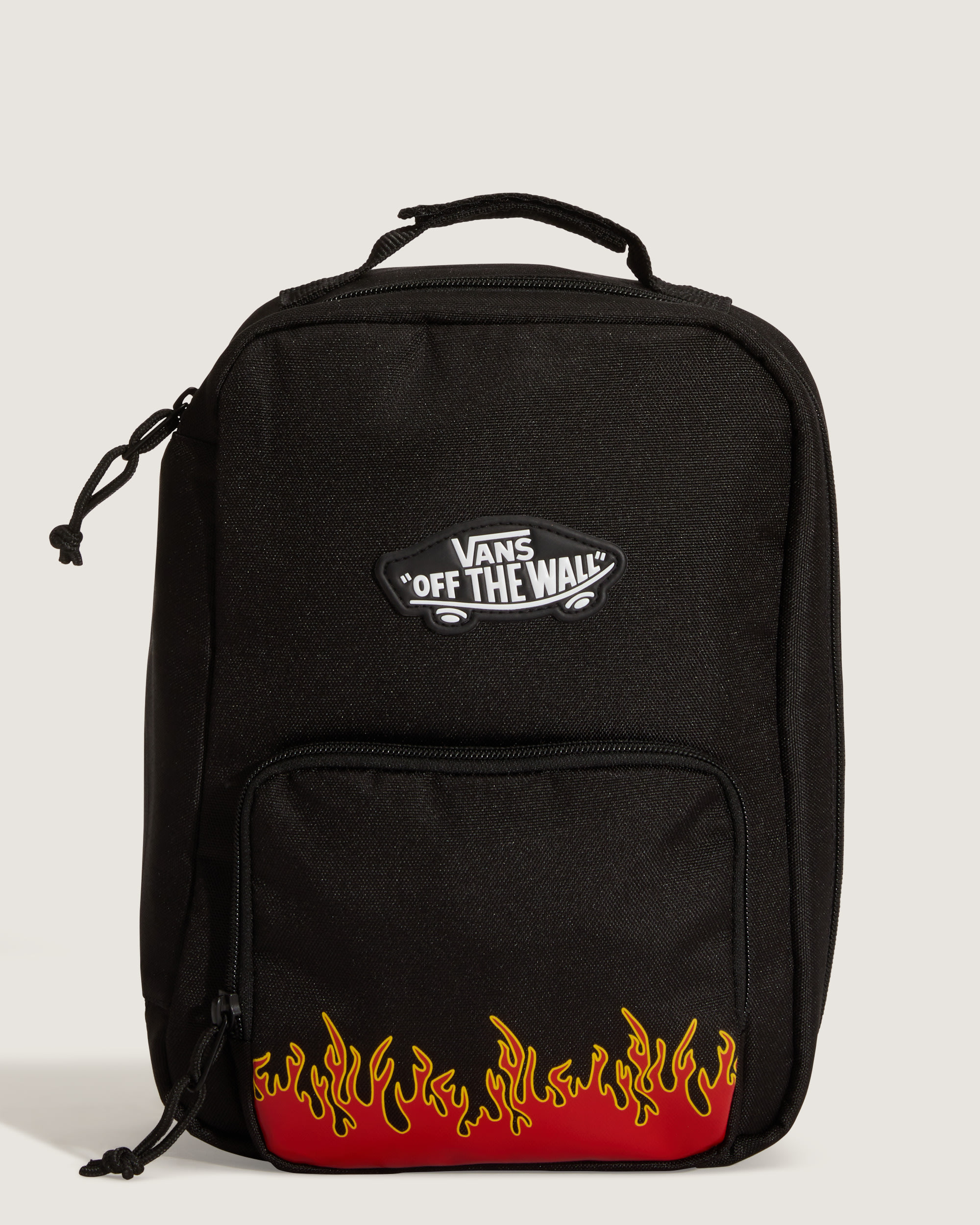 Old Skool Lunch Bag VANS Black  Flame Red HERO