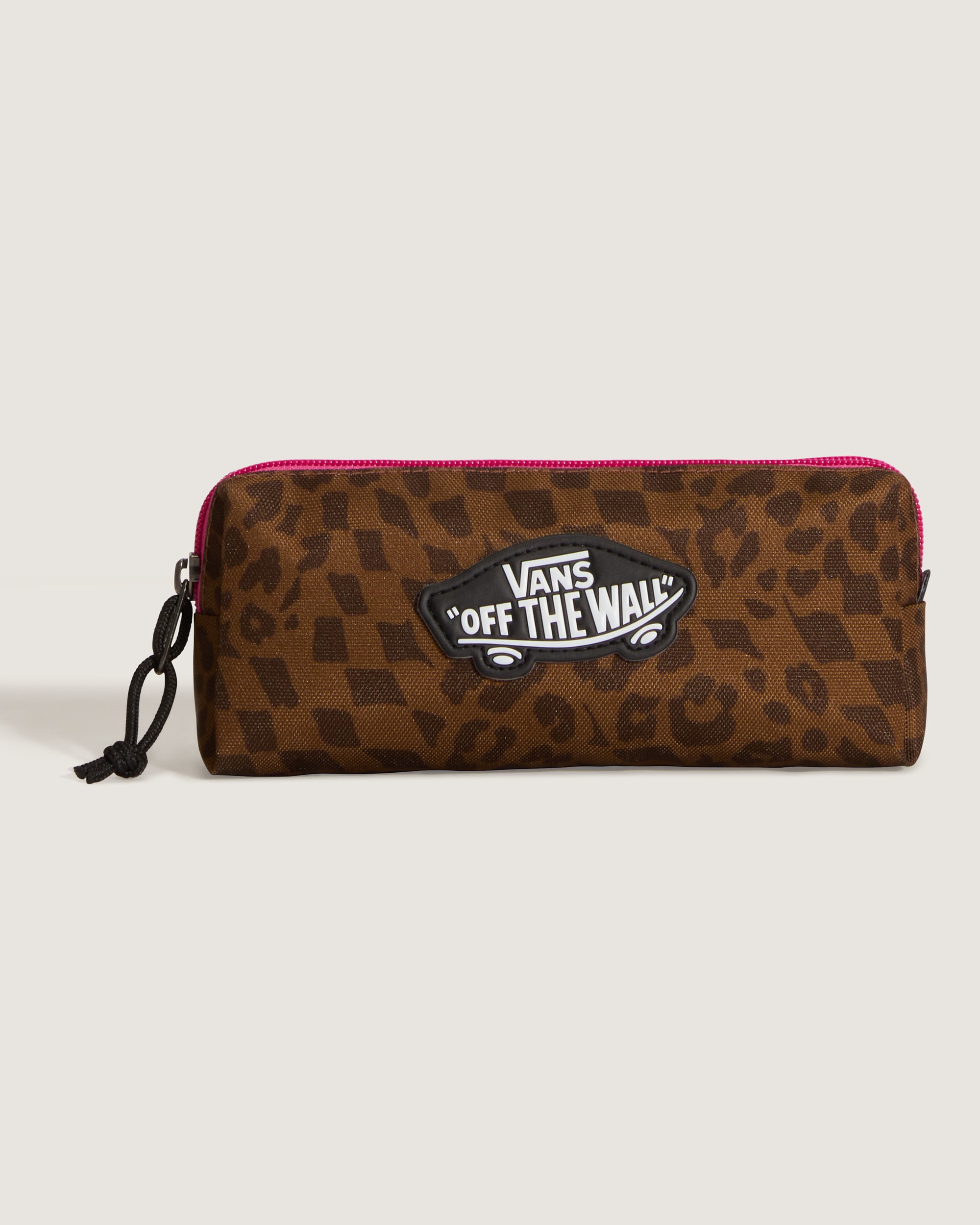 Old Skool Pencil Pouch Bag VANS Dachshund Brown HERO