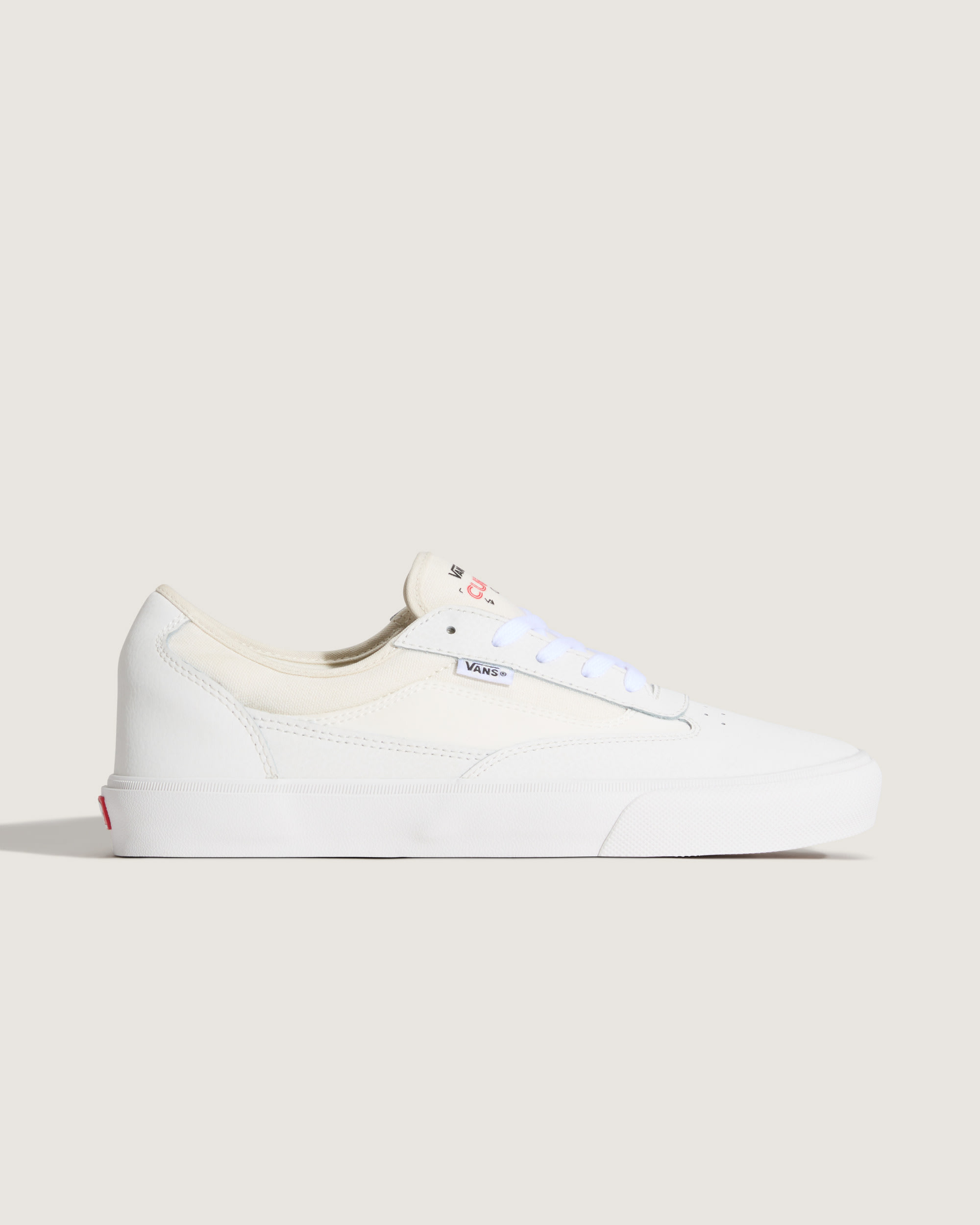 Skate Curren Caples Shoe VANS Blanc De Blanc White ALT4