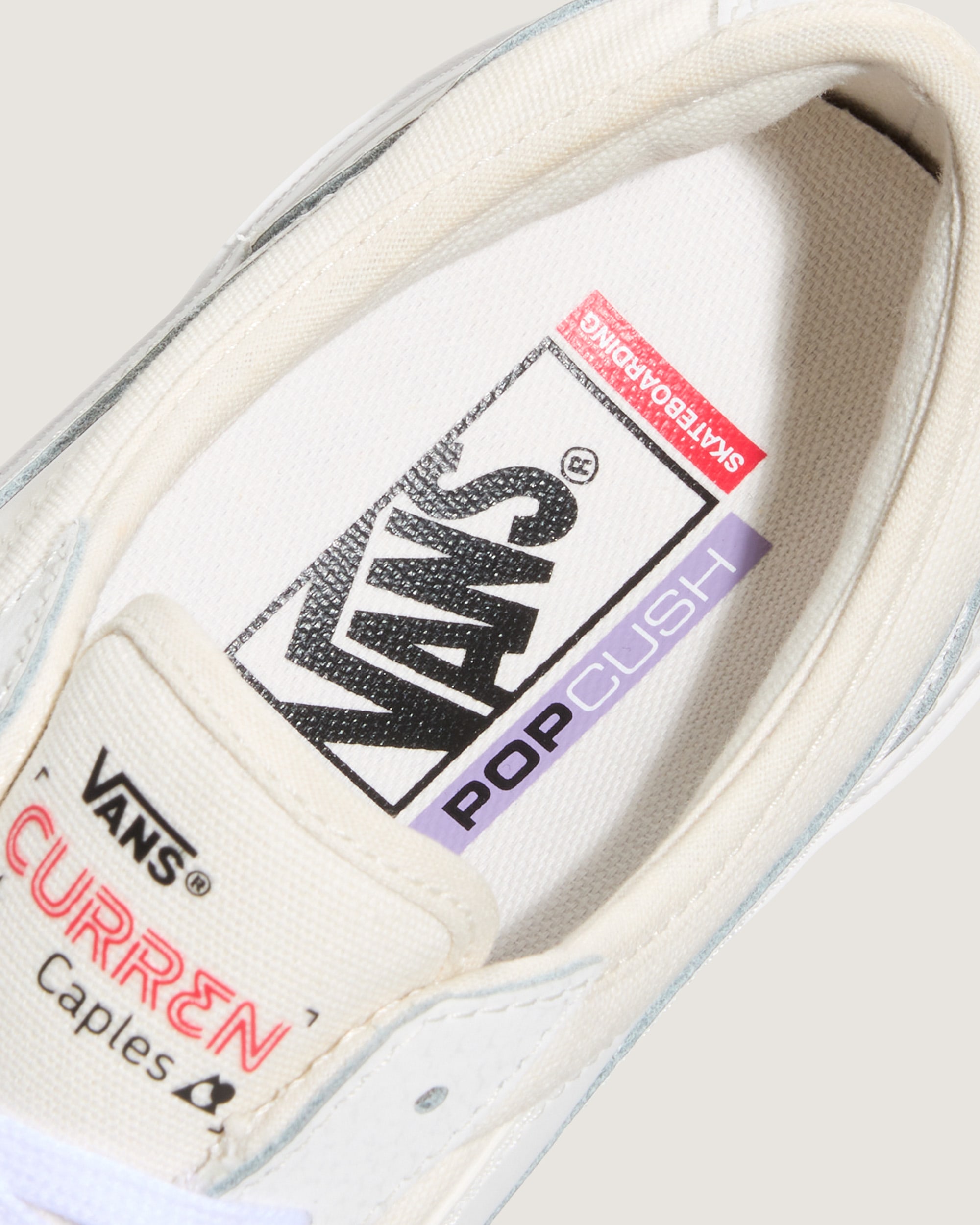 Skate Curren Caples Shoe VANS Blanc De Blanc White ALT5