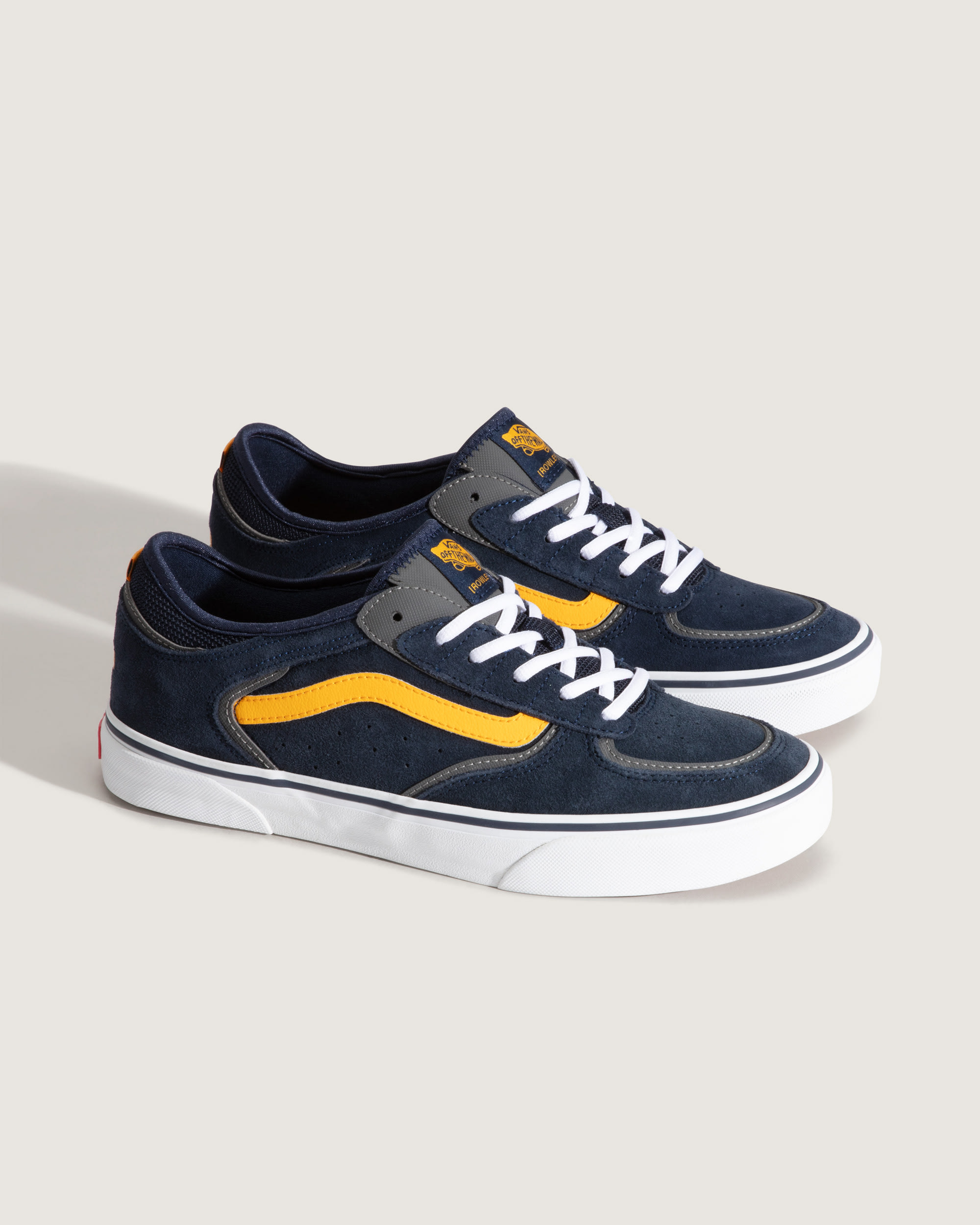 Skate Rowley Shoe VANS Navy Blue  Yellow ALT1