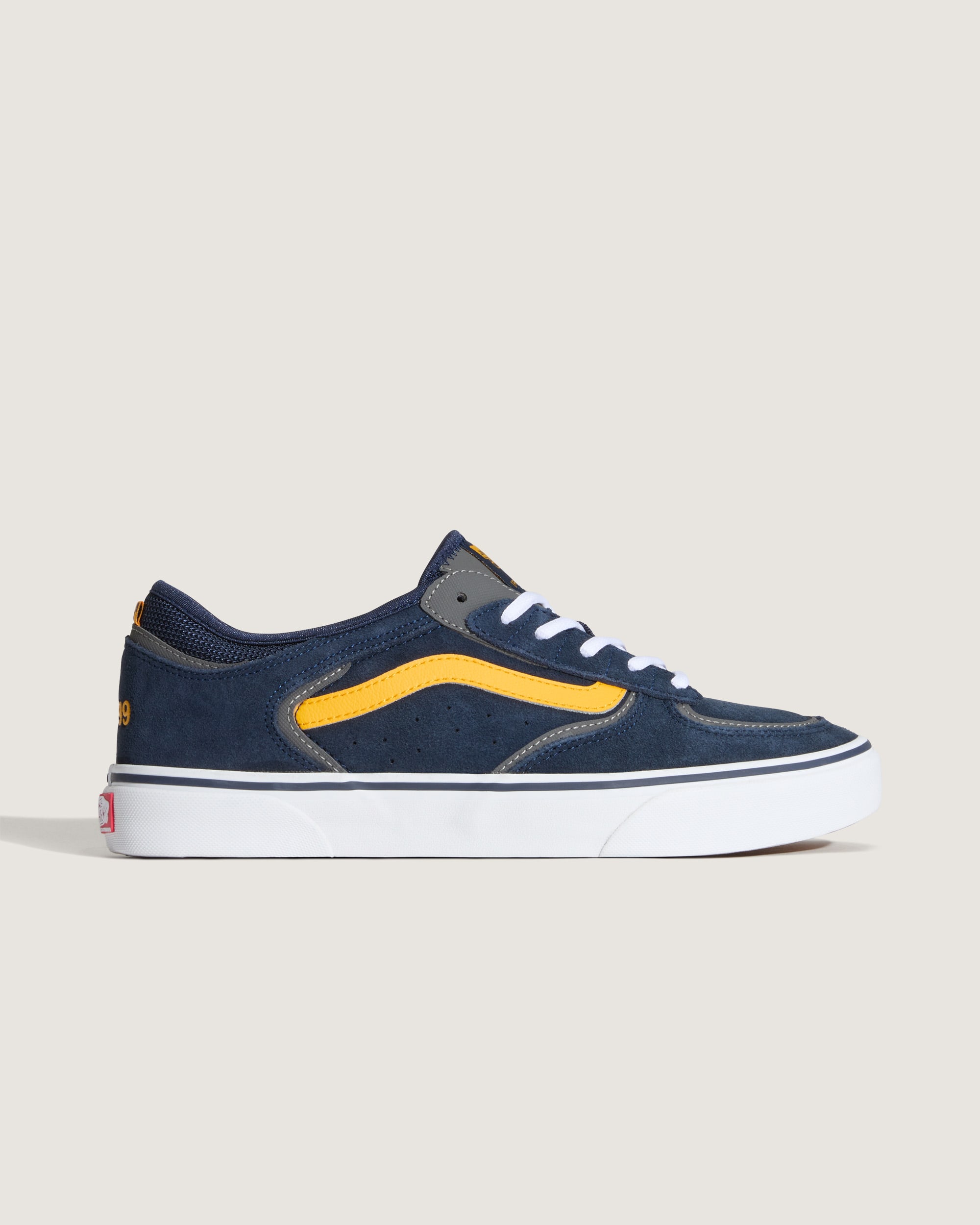 Skate Rowley Shoe VANS Navy Blue  Yellow ALT4