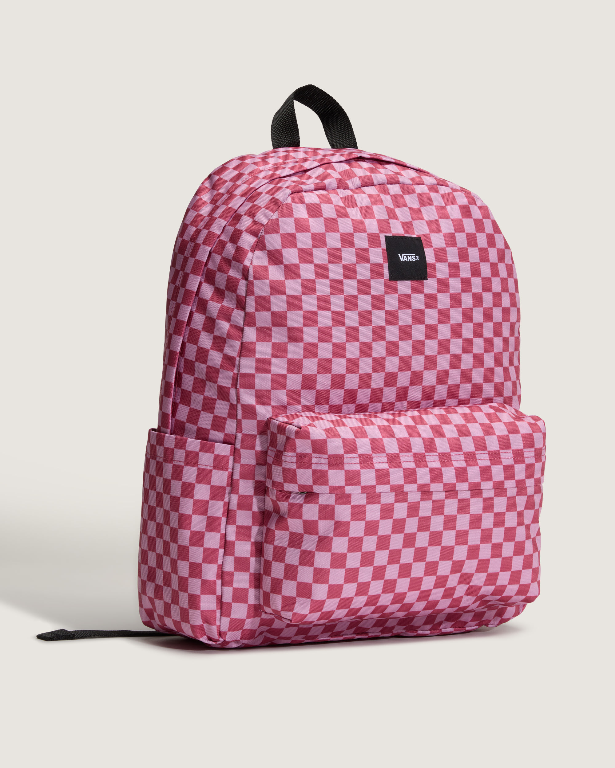 Old Skool Checkerboard Backpack VANS Checkerboard Mauvewood Pink ALT1