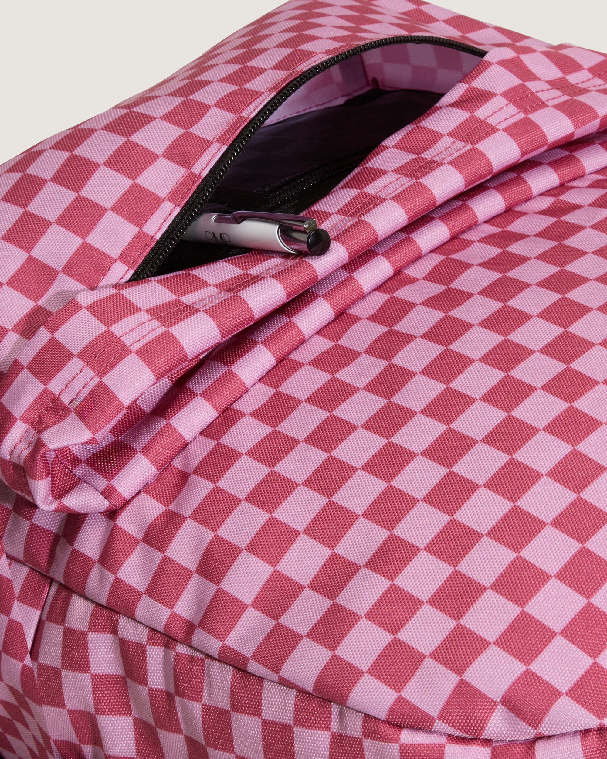 Old Skool Checkerboard Backpack VANS Checkerboard Mauvewood Pink ALT5