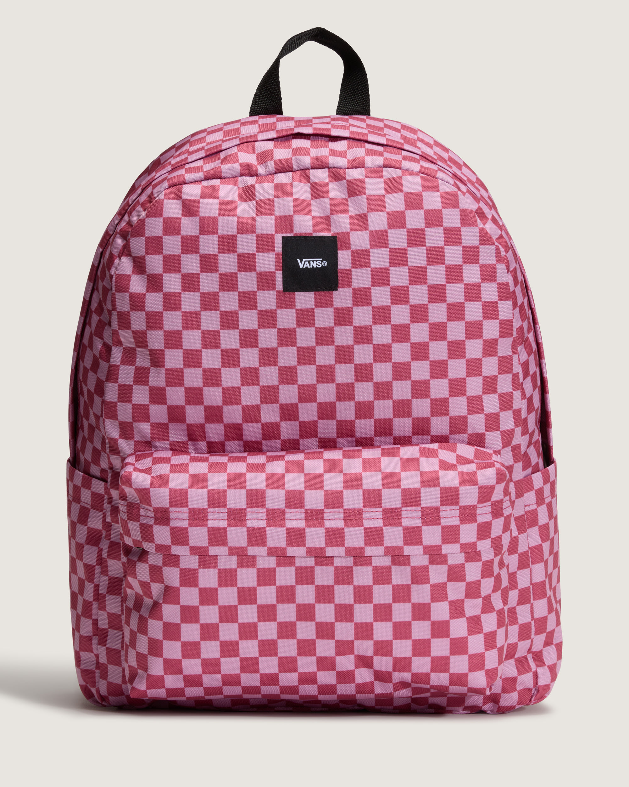 Old Skool Checkerboard Backpack VANS Checkerboard Mauvewood Pink HERO