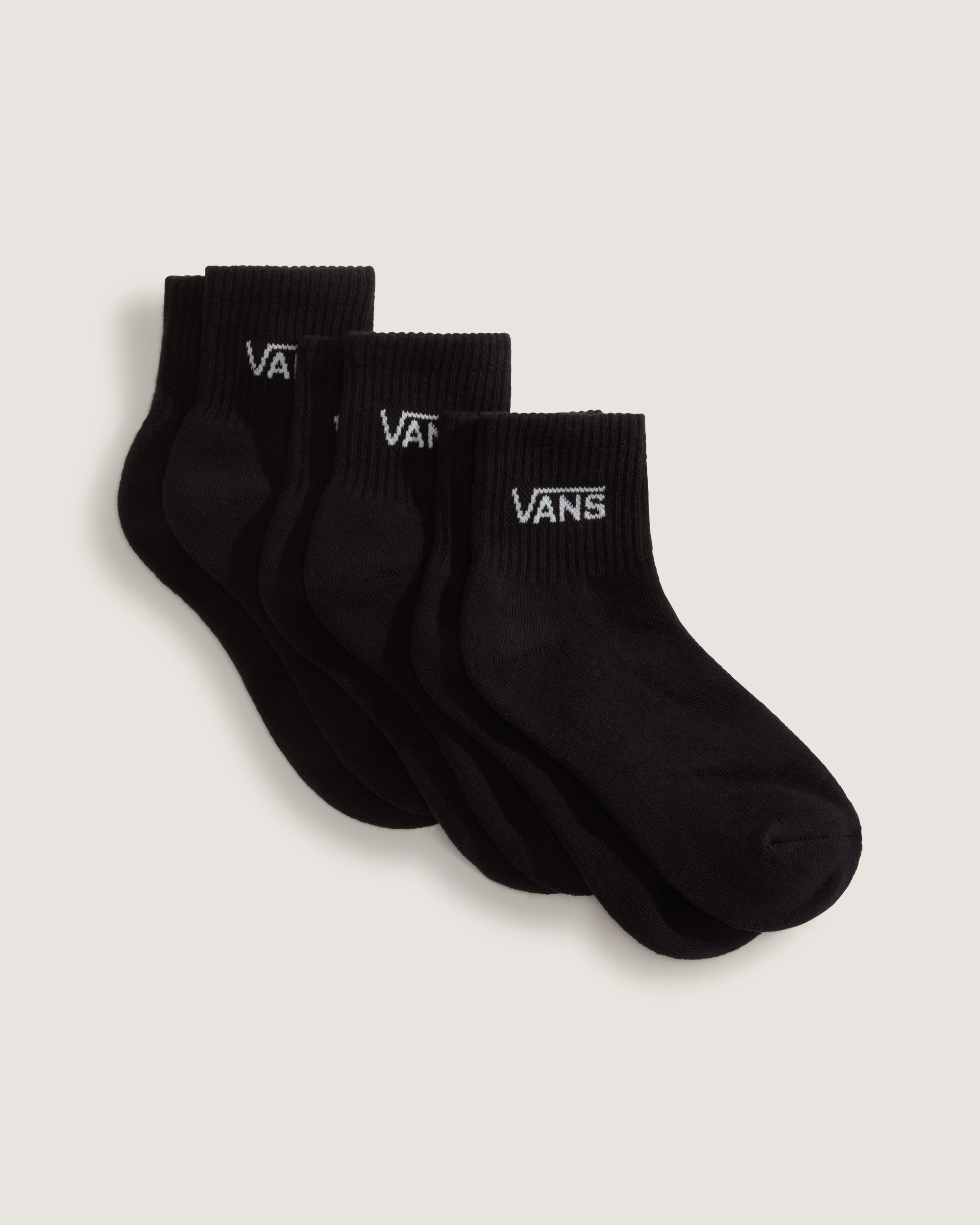 Kids Classic Half Crew Socks VANS Black ALT1
