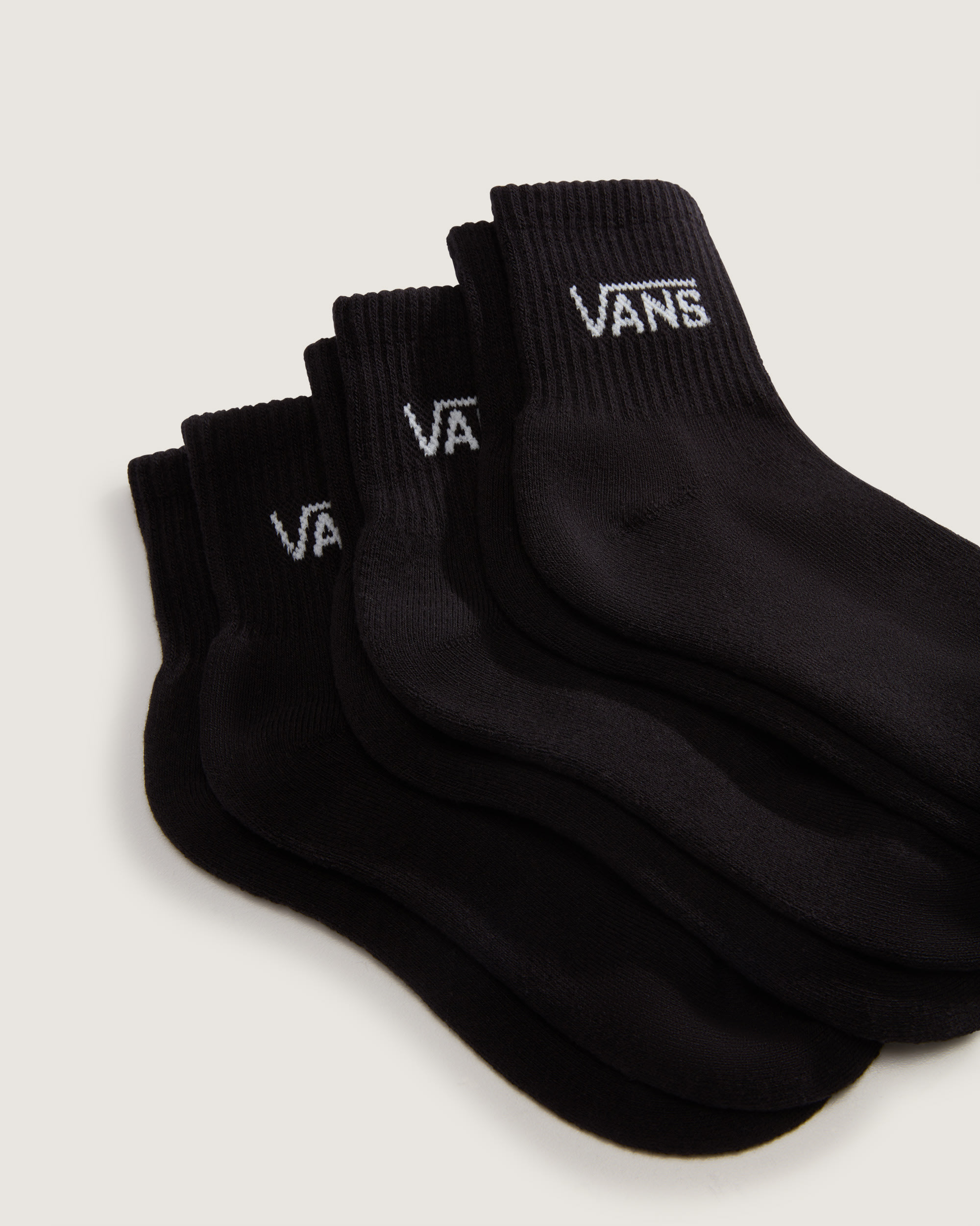 Kids Classic Half Crew Socks VANS Black ALT2