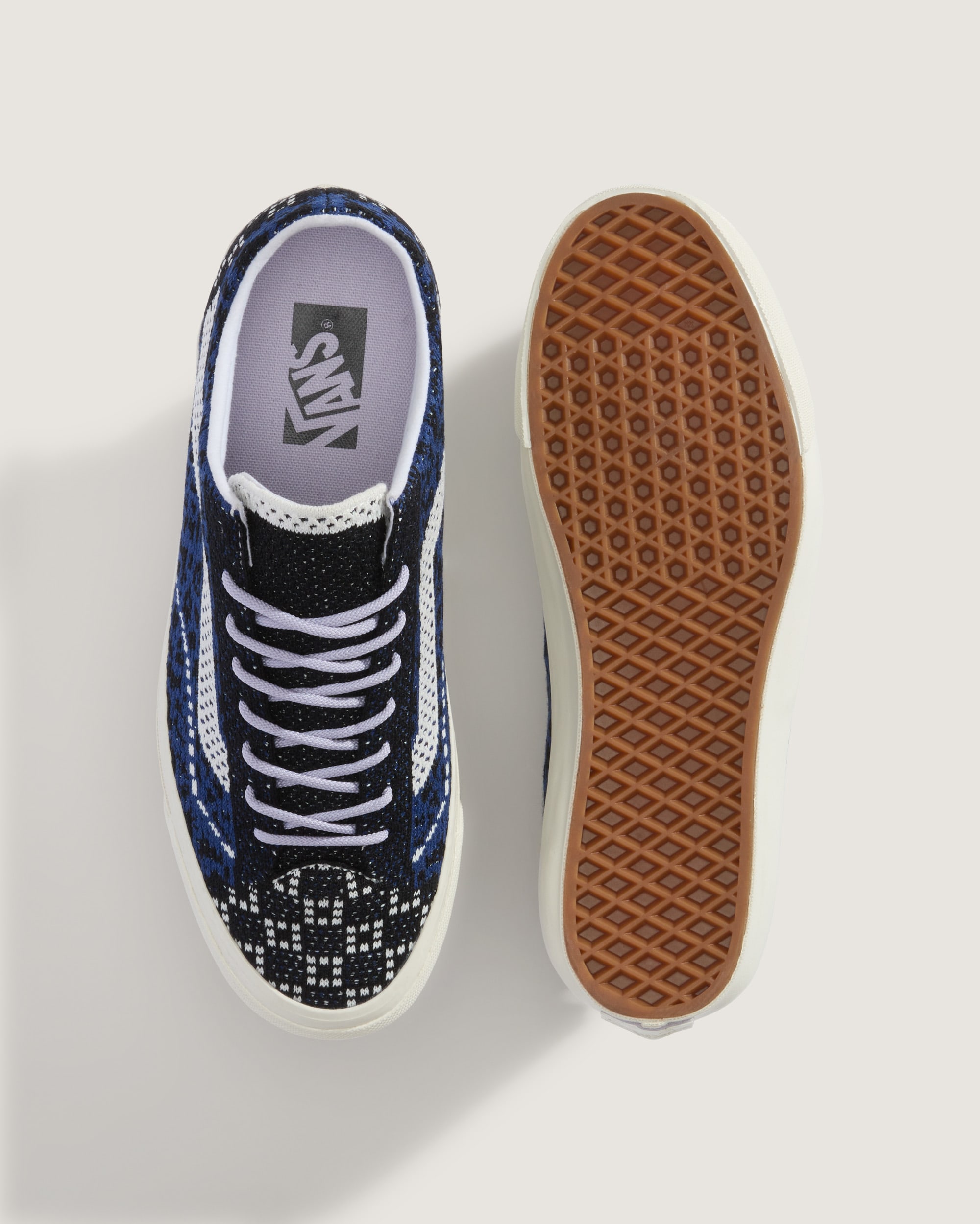 Premium Old Skool Shoe VANS Cheetah Navy Blue ALT2