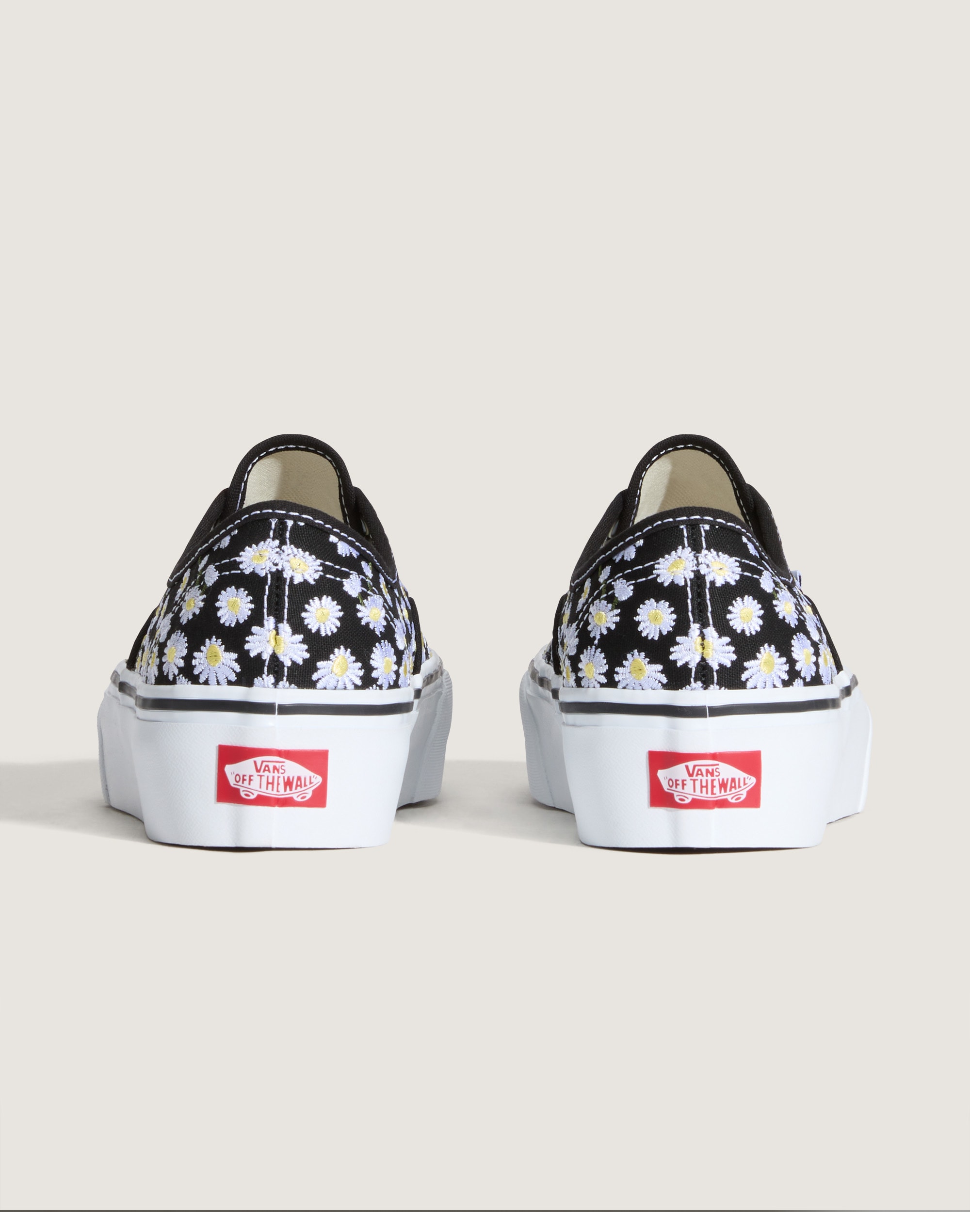 Authentic Platform Shoe VANS Black  White ALT3