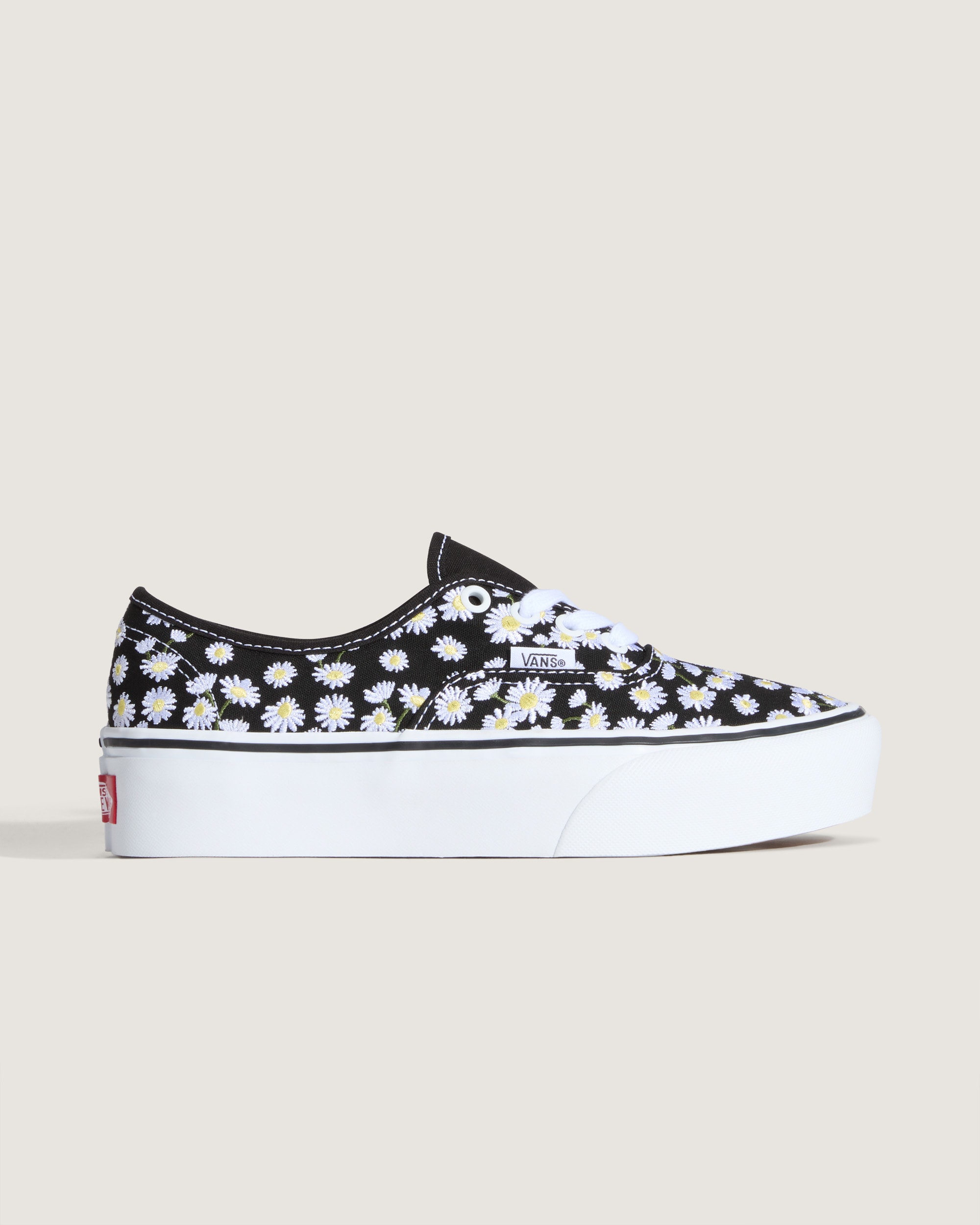 Authentic Platform Shoe VANS Black  White ALT4