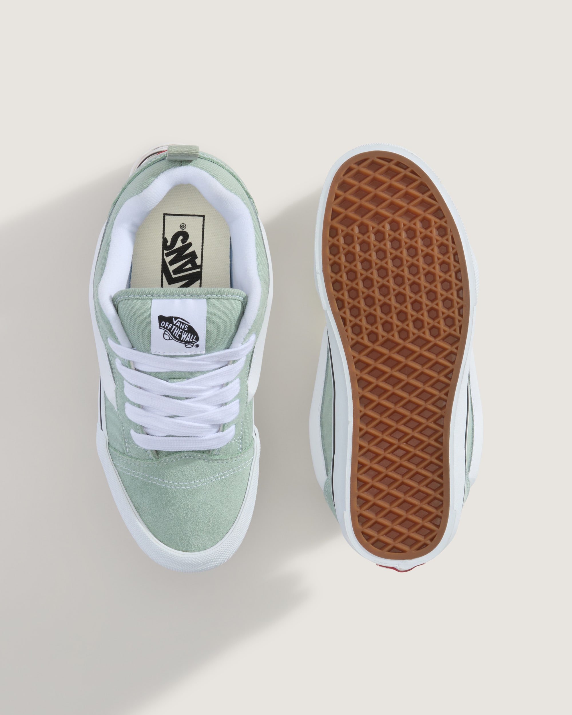 Knu Skool Shoe VANS Grey Olive Green ALT2