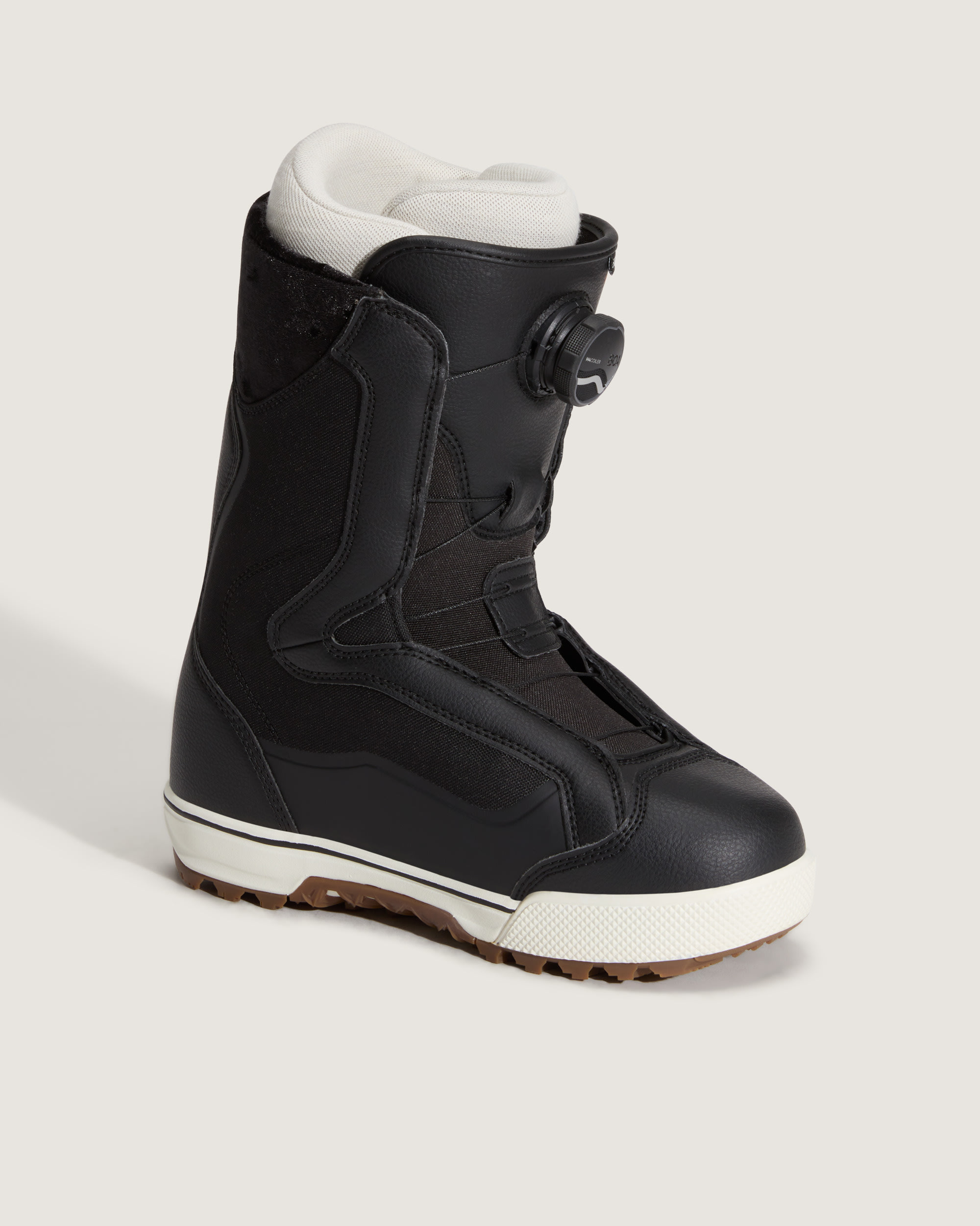 Women's Encore Pro Snowboard Boot in Black / Marshmallow White | Vans