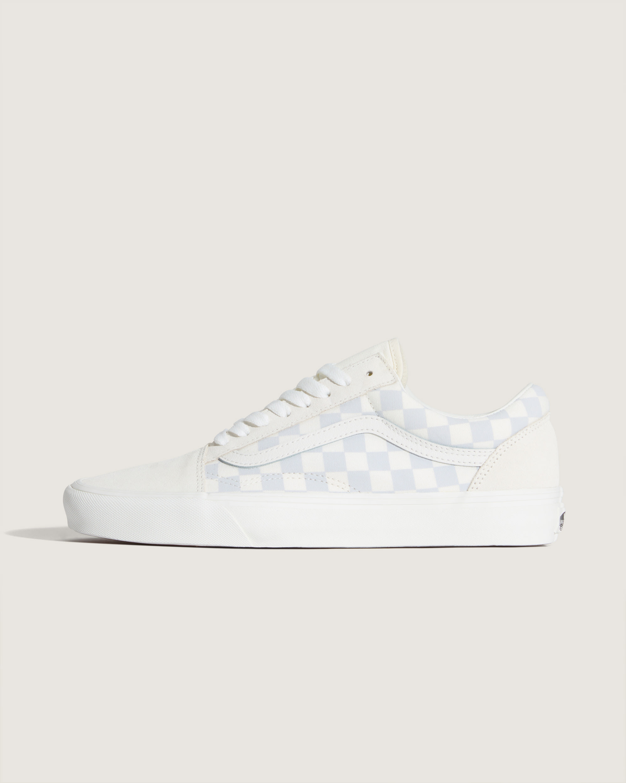 Old Skool Checkerboard Shoe VANS Checkerboard Grey HERO