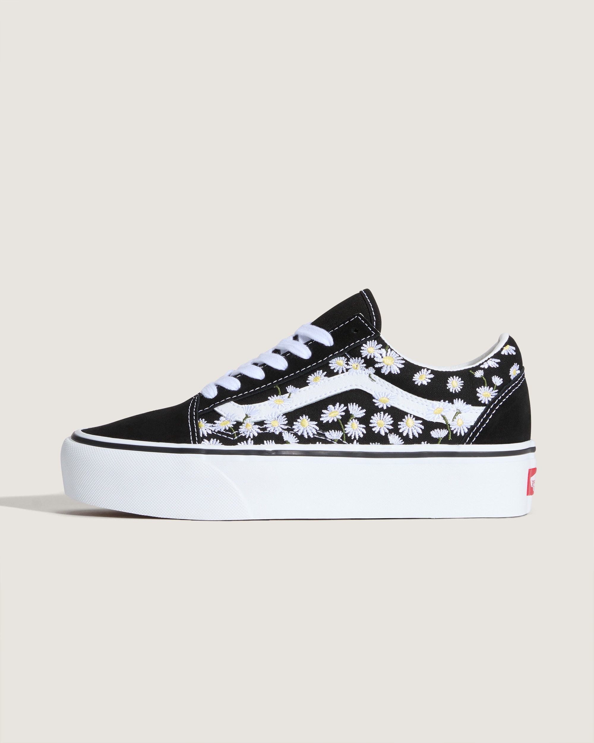 Old Skool Platform Shoe VANS Black  White HERO