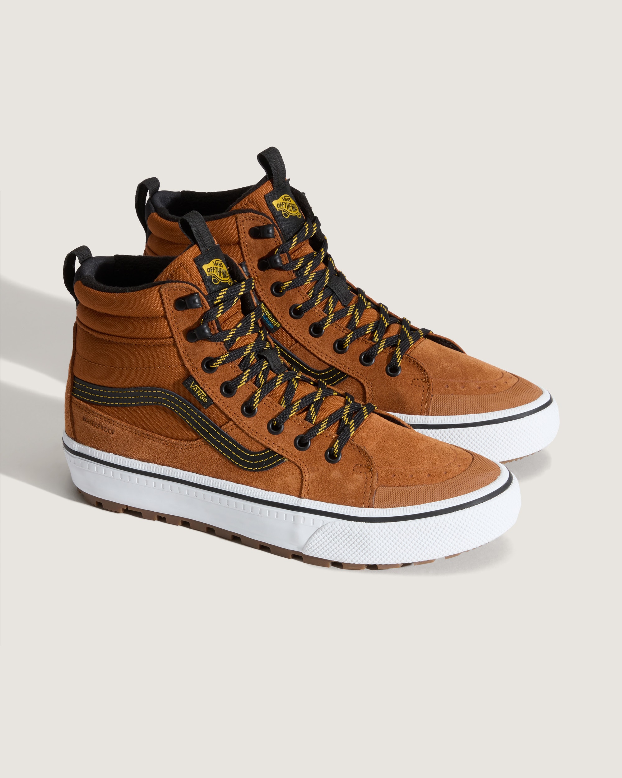 Sk8Hi Waterproof Insulated Shoe VANS Glazed Ginger Brown ALT1