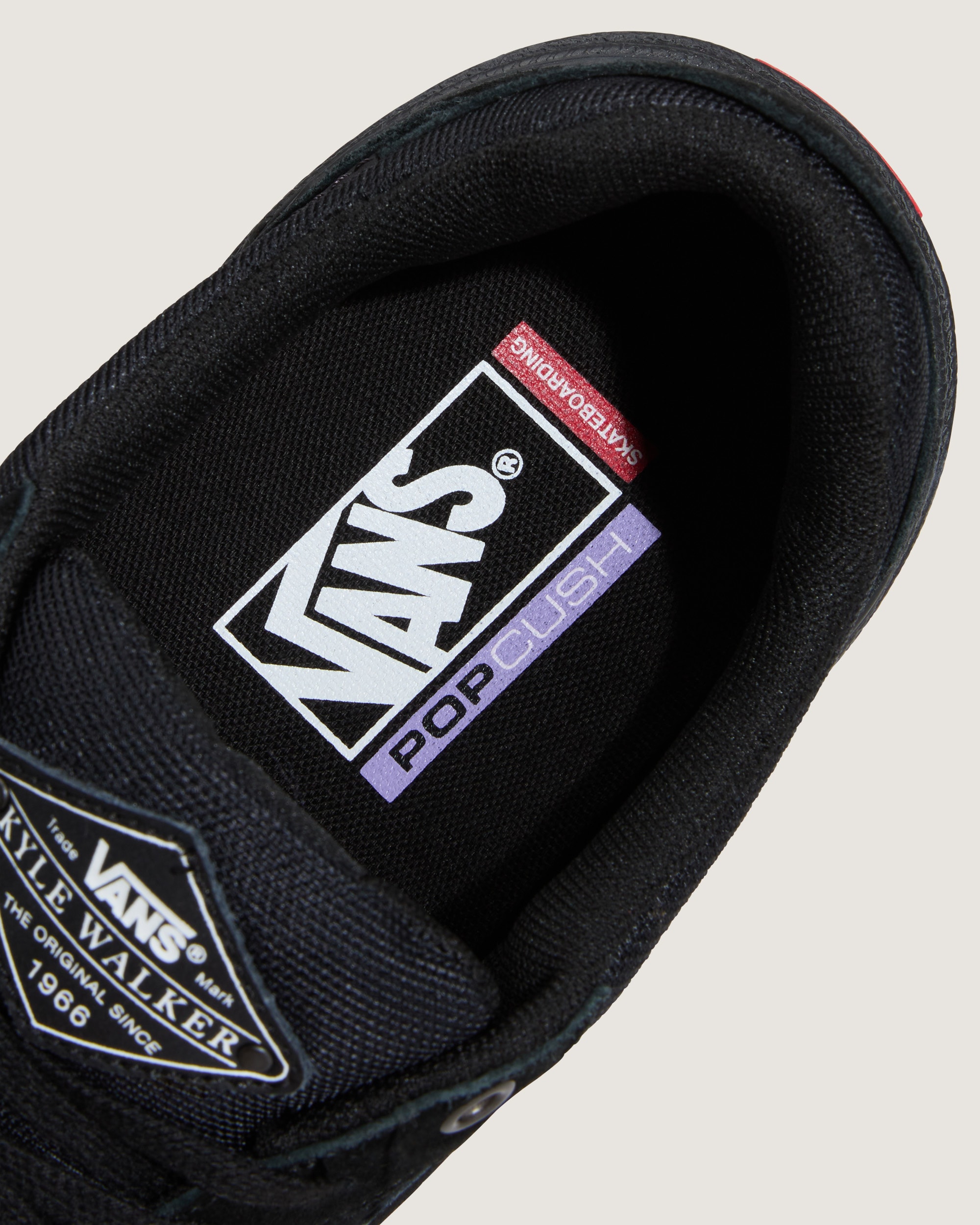 Skate Kyle Walker Wafflecup Shoe VANS Blackout ALT6