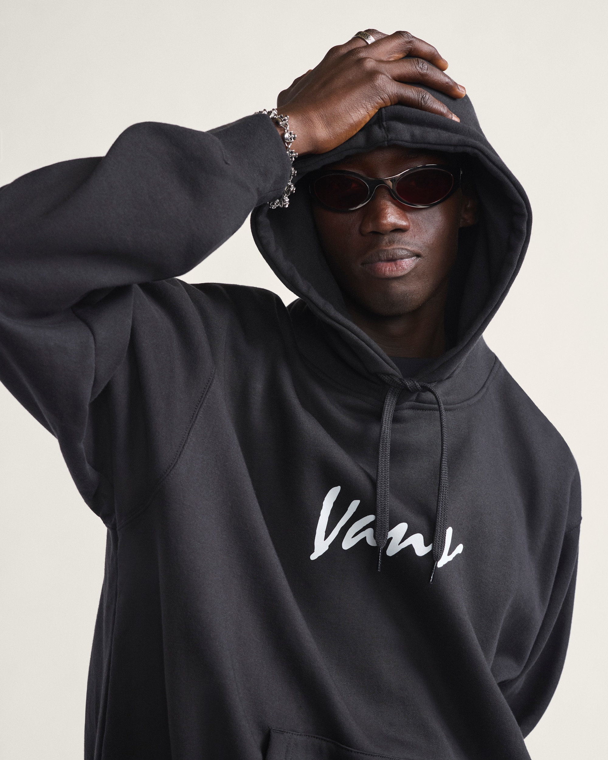 Scripted Vans Pullover Hoodie VANS Black HERO