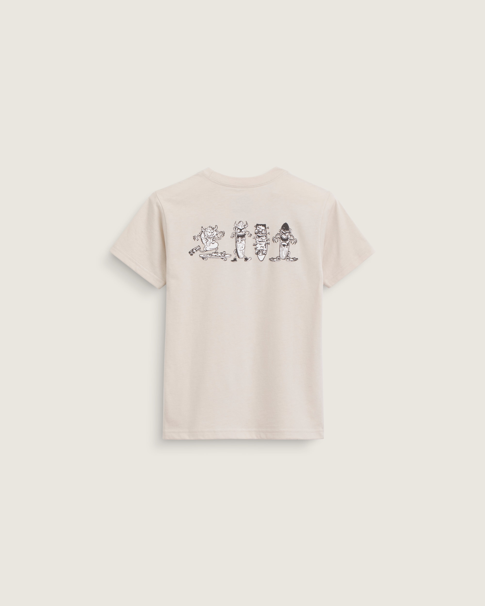 Little Kids Sk8 Posse TShirt VANS Taupe Mist Grey HERO