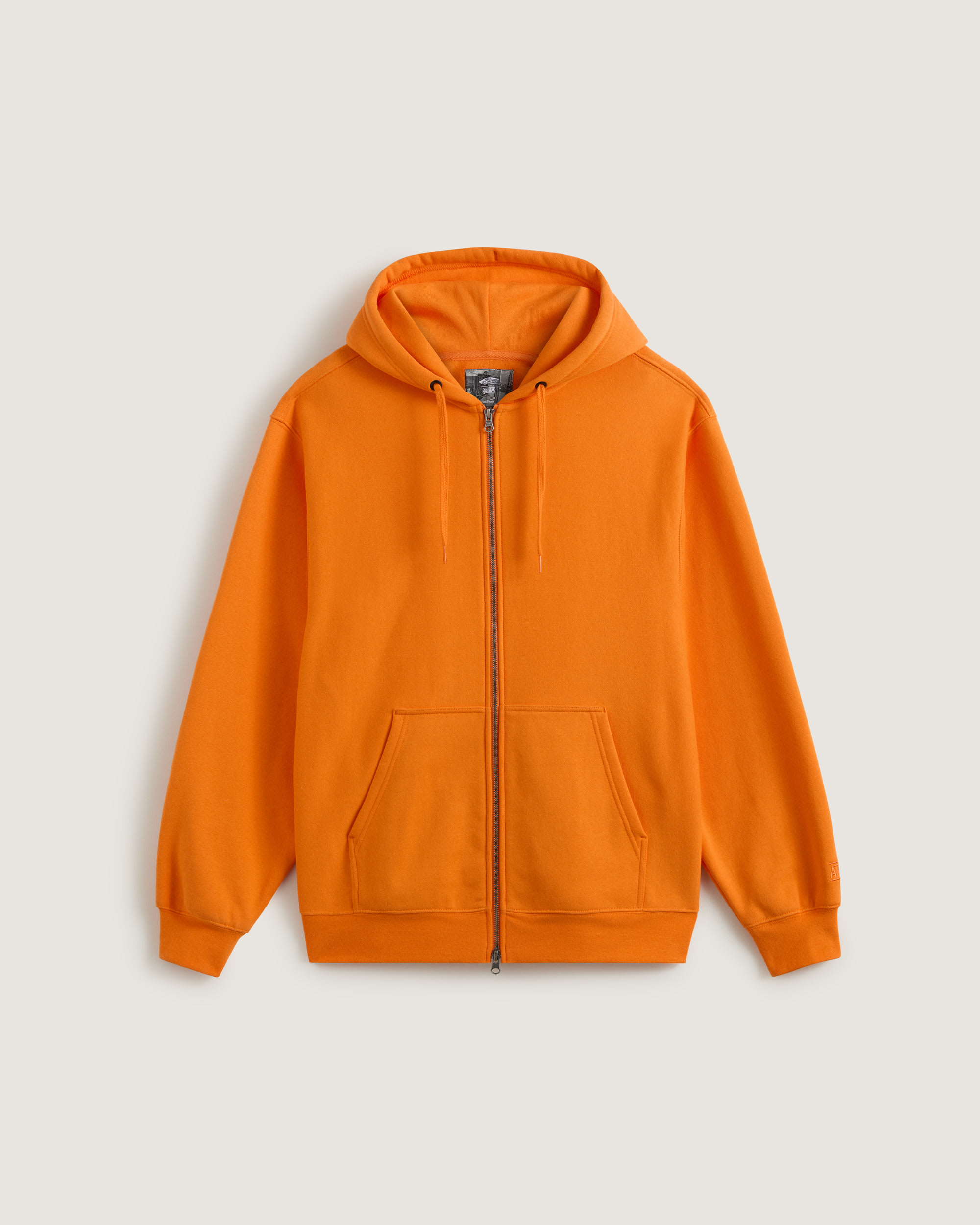 Skate Zip Hoodie by Atiba Jefferson VANS Atiba Solar Orange HERO