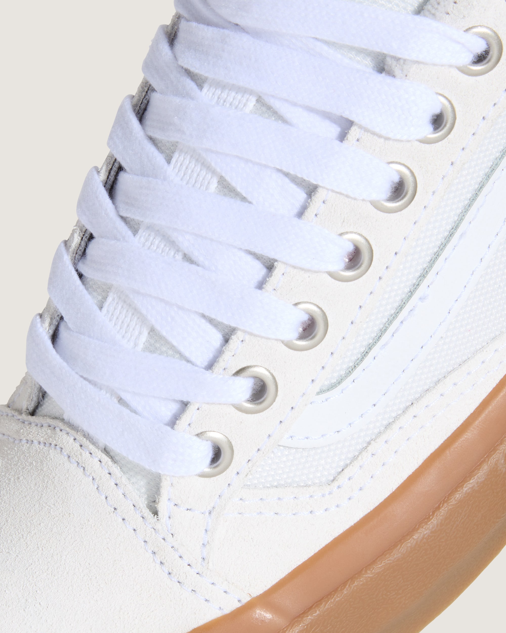 Skate Old Skool 36+ Shoe in Gum White | Vans