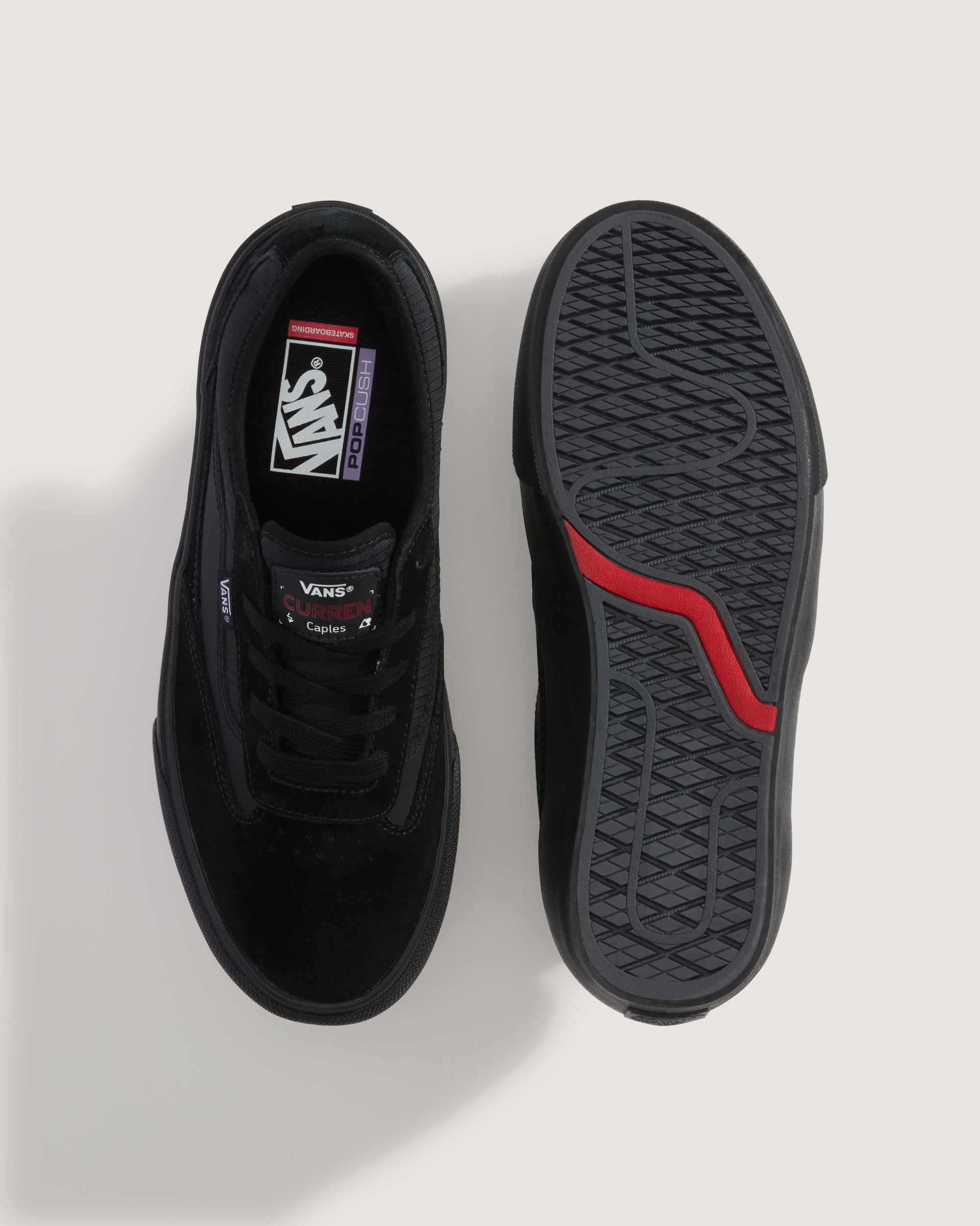 Skate Curren Caples Shoe VANS Black ALT2