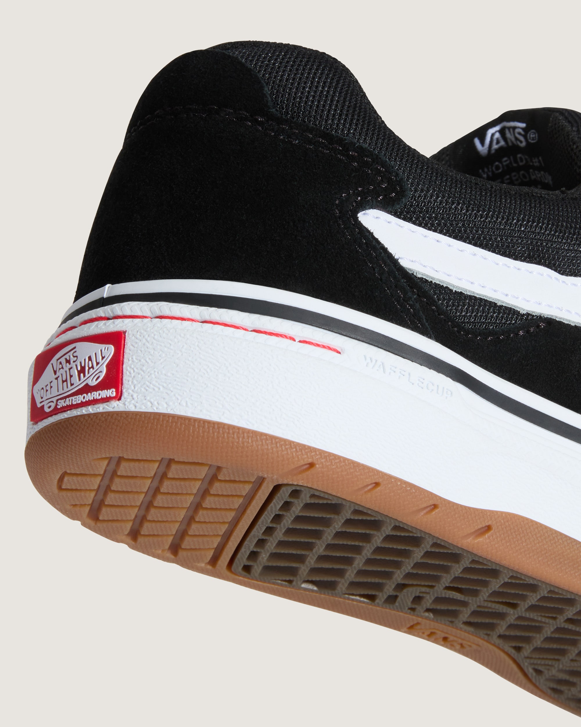 Skate Kyle Walker Wafflecup Shoe VANS Black  White ALT7