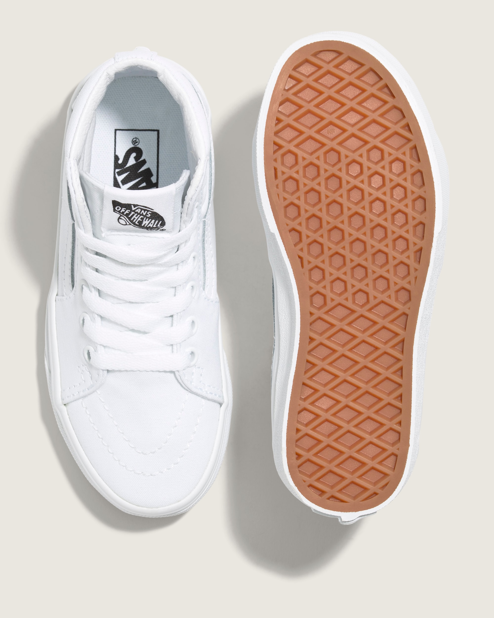 Little Kids Sk8Hi Shoe VANS True White ALT2